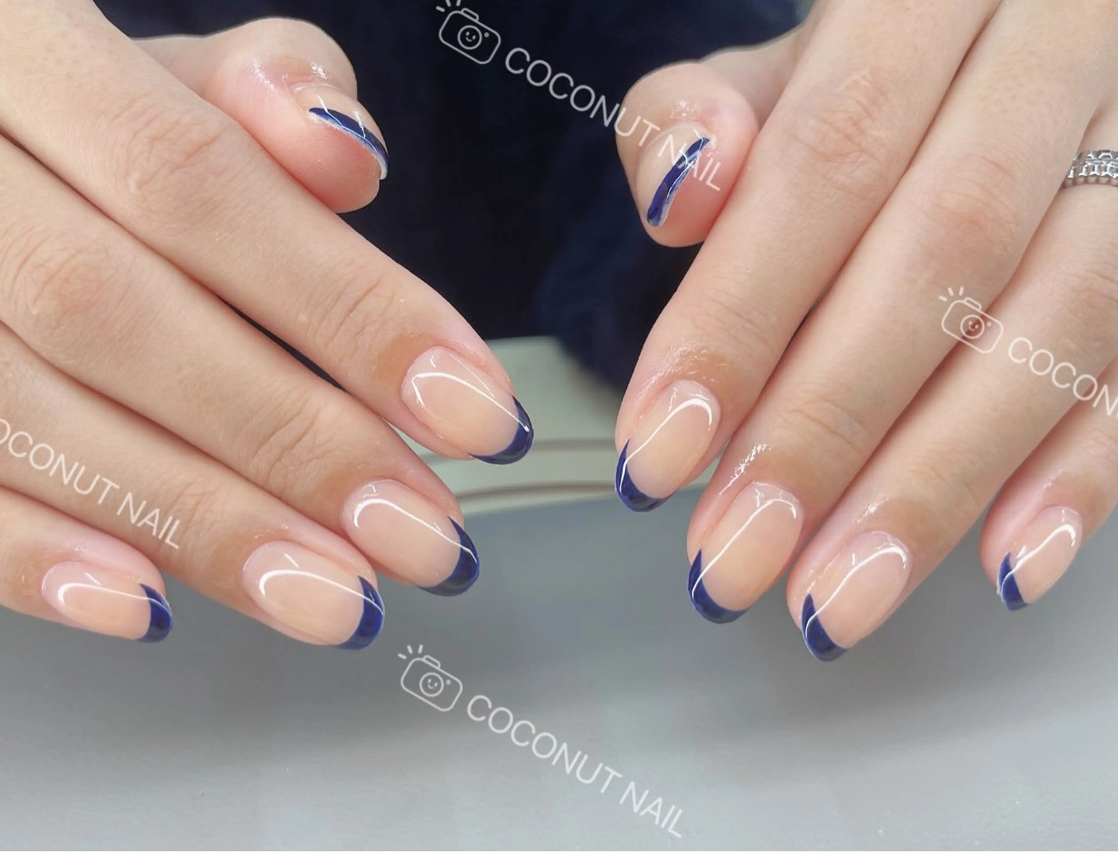 ネイル ハンドネイル 神田 ココナッツのネイルデザイン