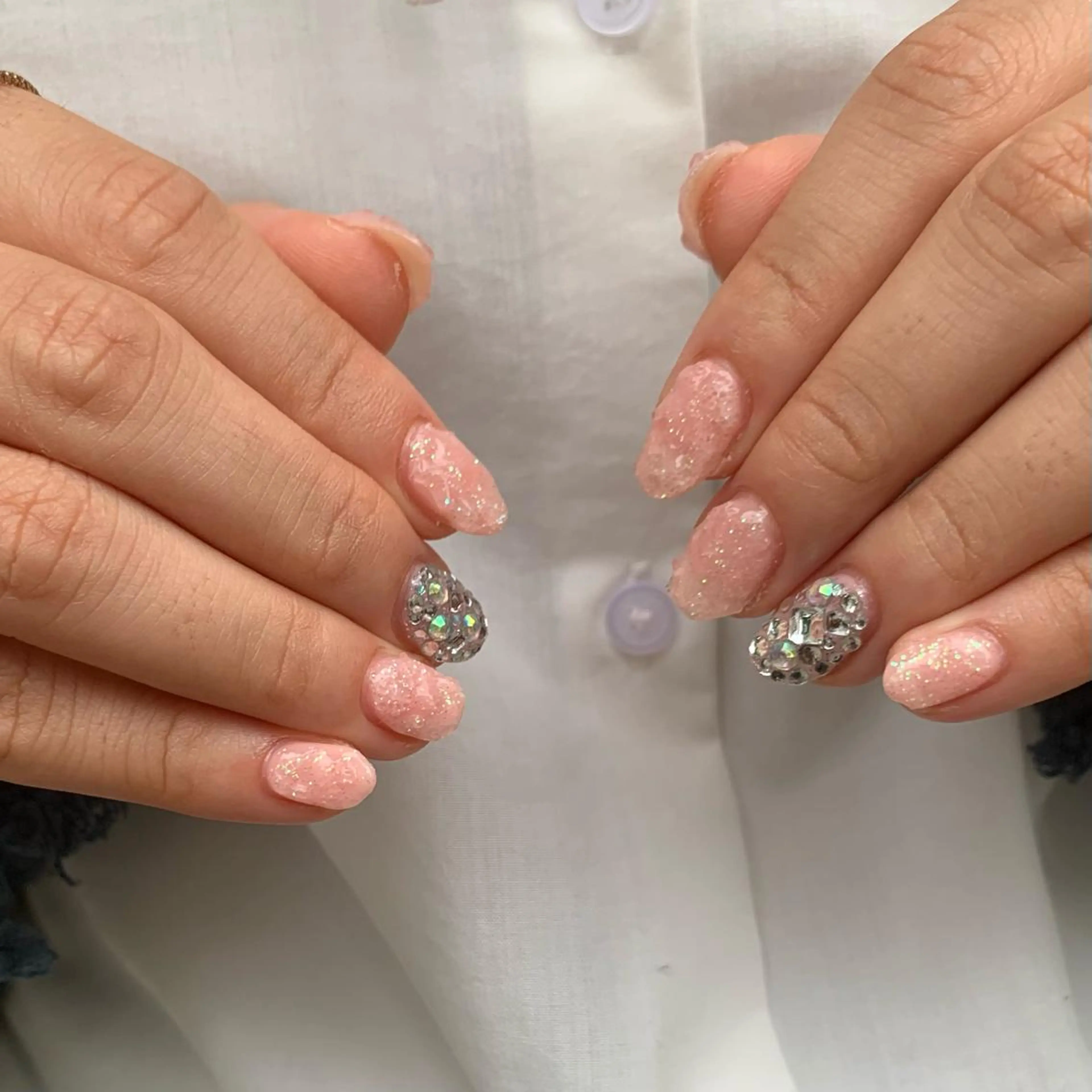 ネイル 海外girl🤎 透明感ベージュmaoのヘアスタイル