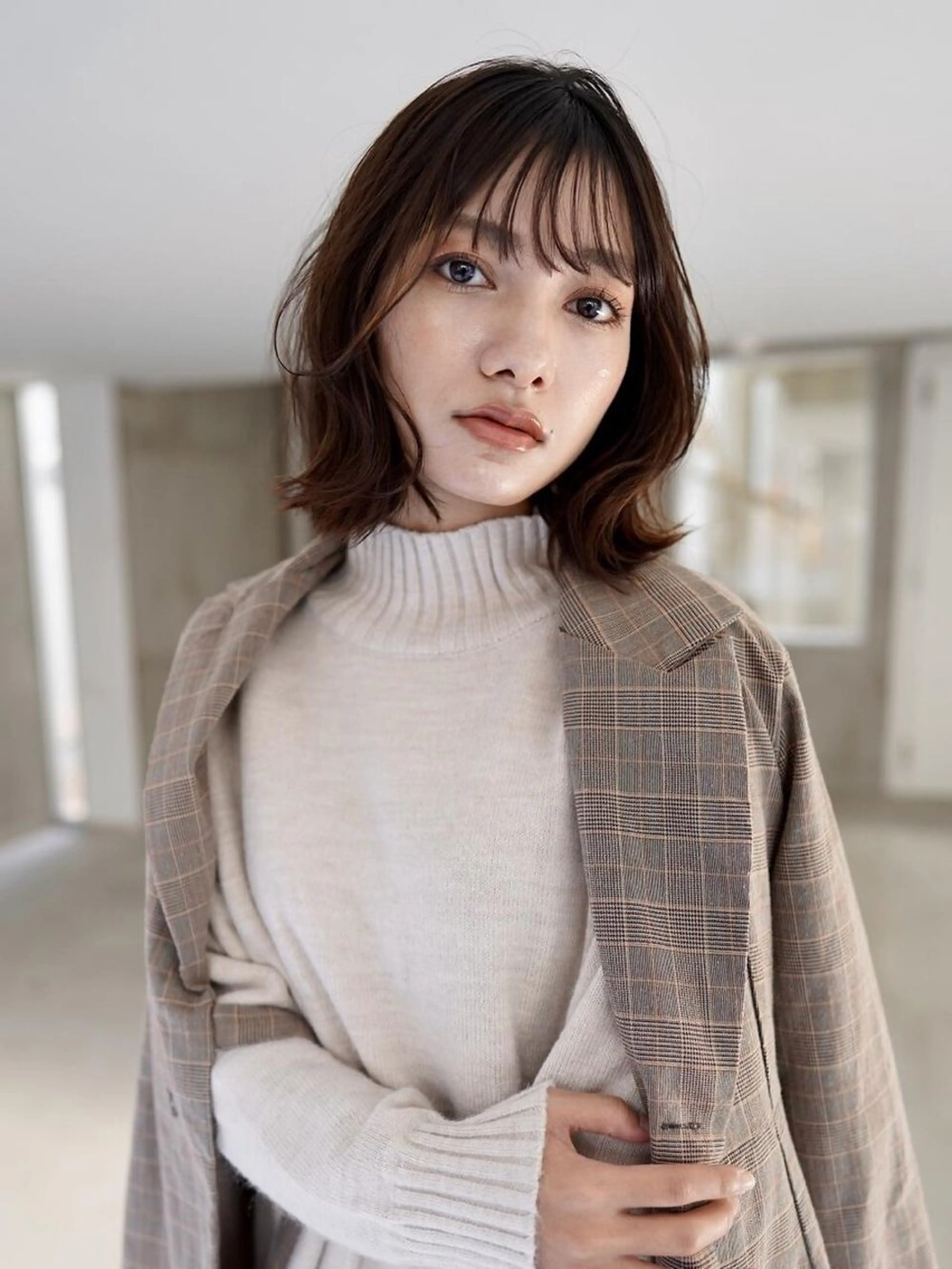 カラー 吉村 憂々のヘアスタイル