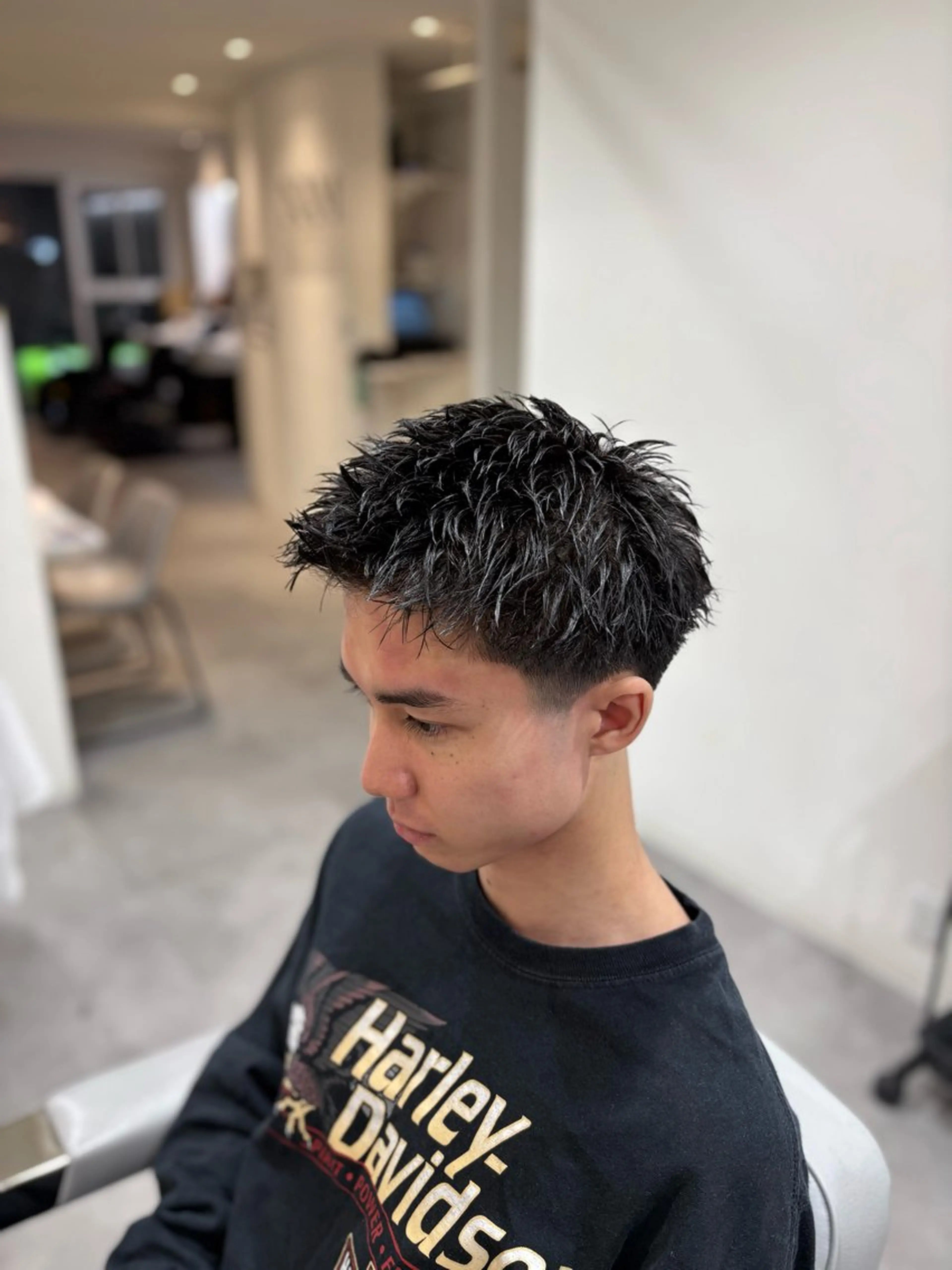 ショート メンズ スパイキーショート ショートヘア カット 深澤 知樹のヘアスタイル