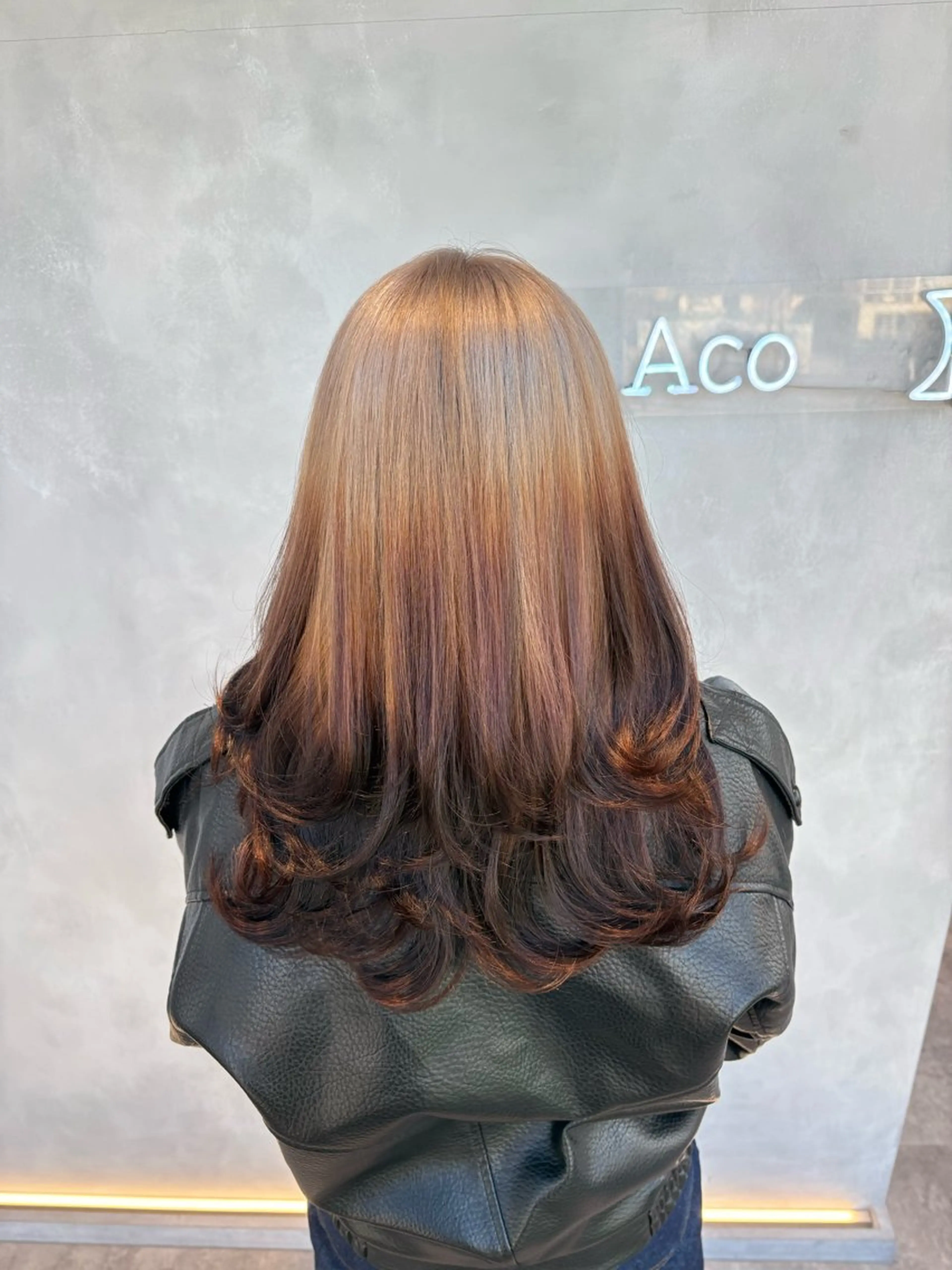 ロング カラー シルバー 茅ヶ崎/ハイトーン/ Ramuのヘアスタイル