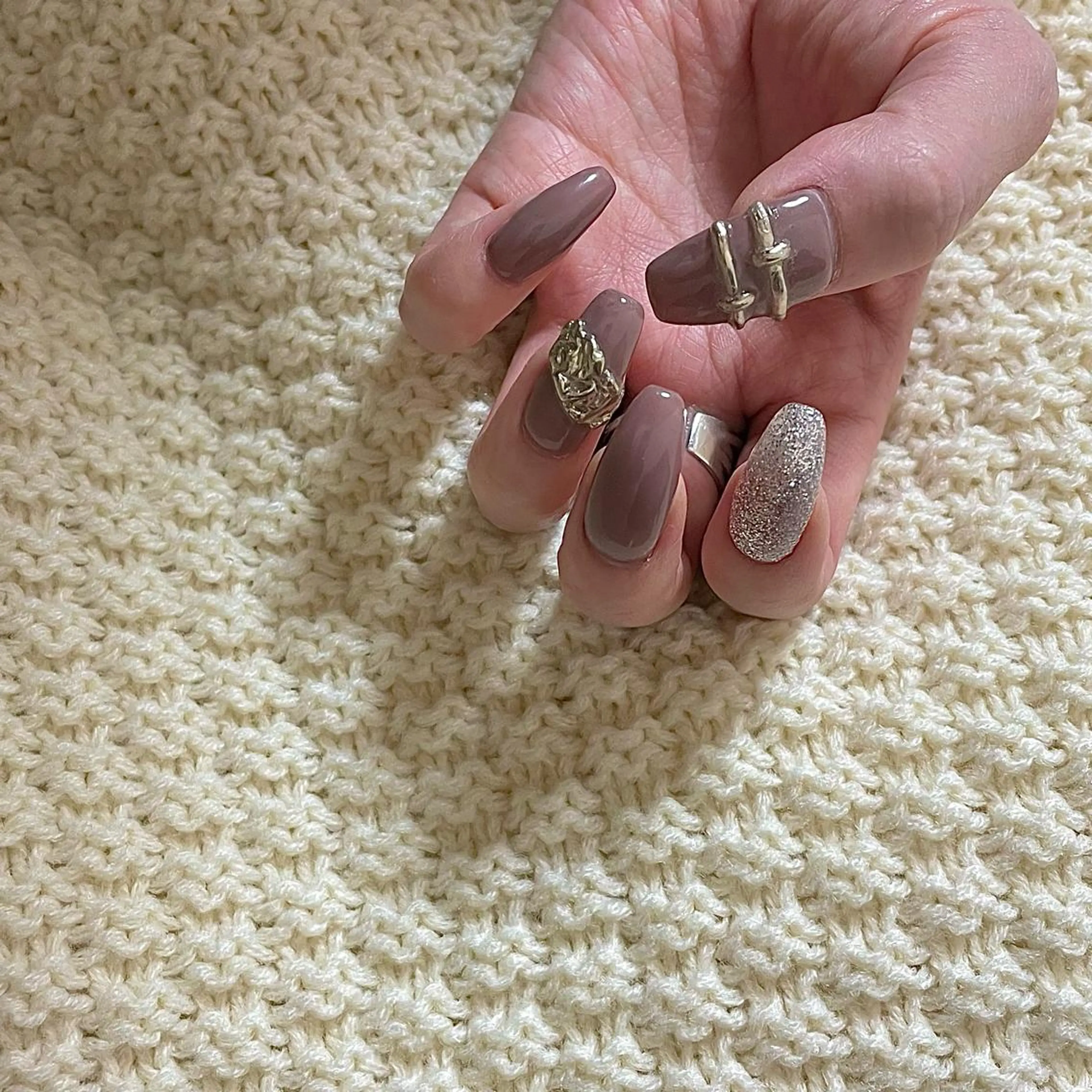 ネイル 持ち込み ハンドネイル Nailsalon BLOOM🌷 山崎のネイルデザイン