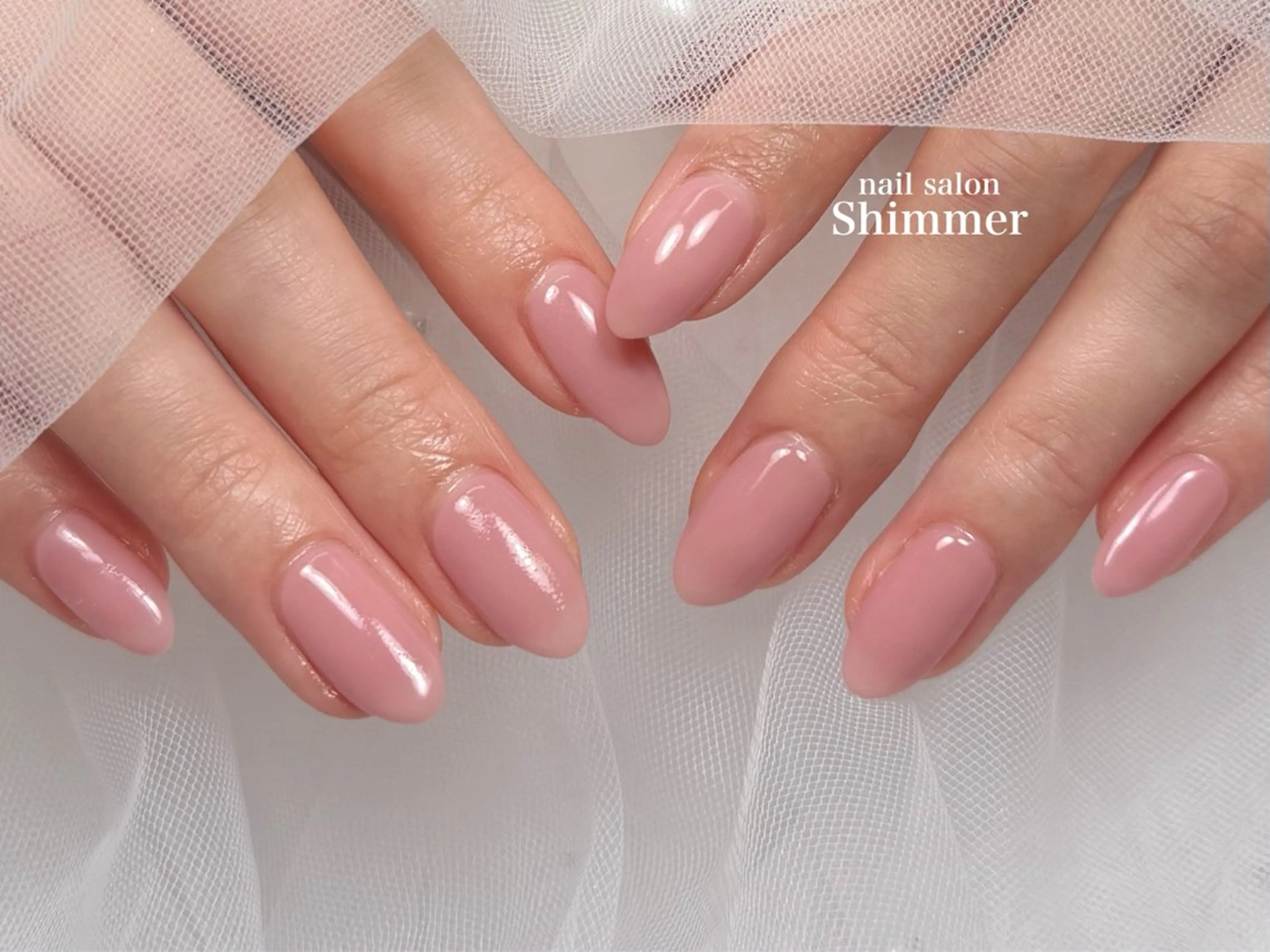 ネイル ハンドネイル Shimmer Risaのネイルデザイン