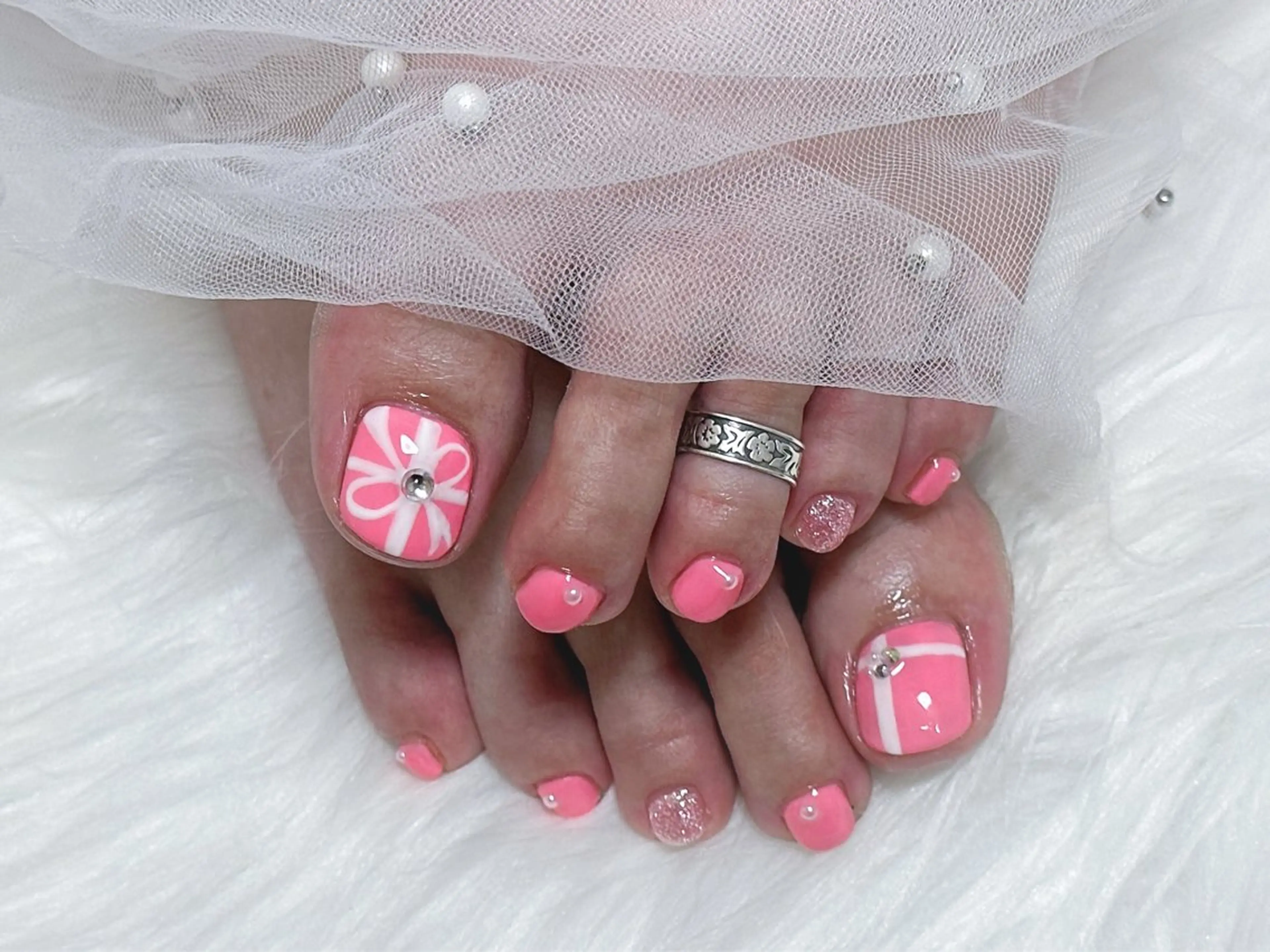 ネイル 【Eclat ｴｸﾗ】nail＆beauty所属・Eclat〔ｴｸﾗ〕 MOEKA𝜗𝜚*のネイルデザイン