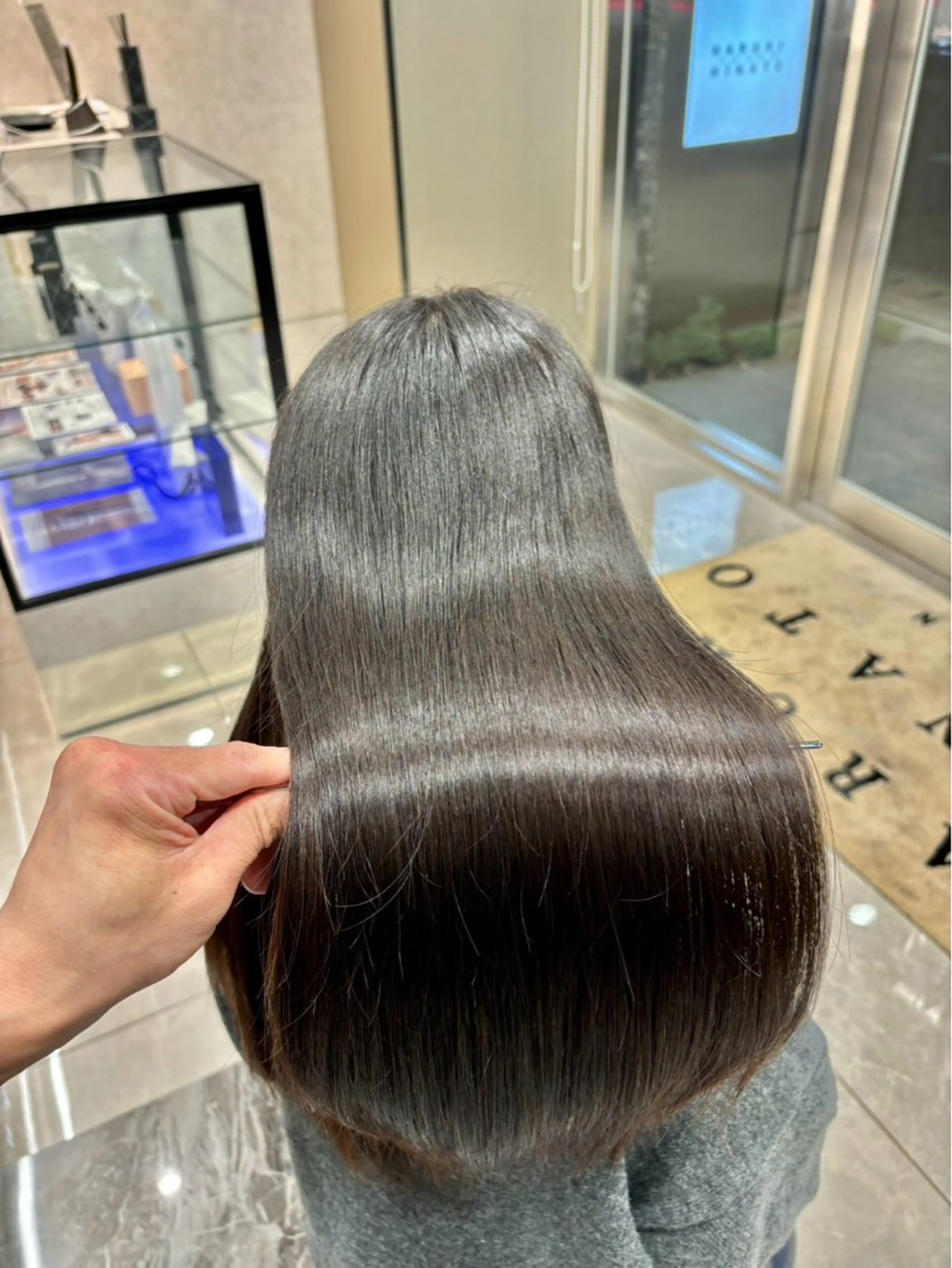 ロング 蛭川 博信のヘアスタイル