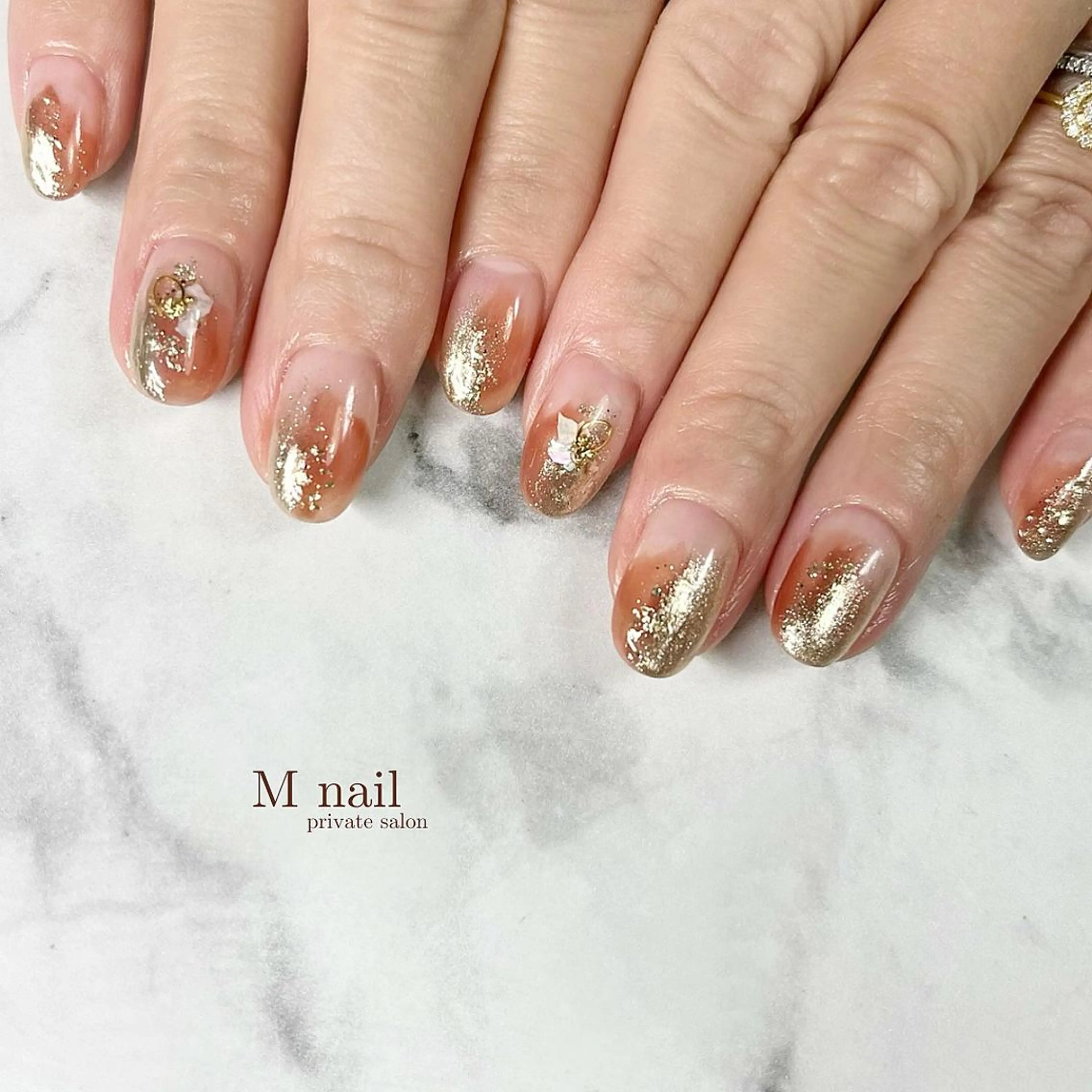 ネイル 持ち込み ハンドネイル M　nail所属・M nailのネイルデザイン