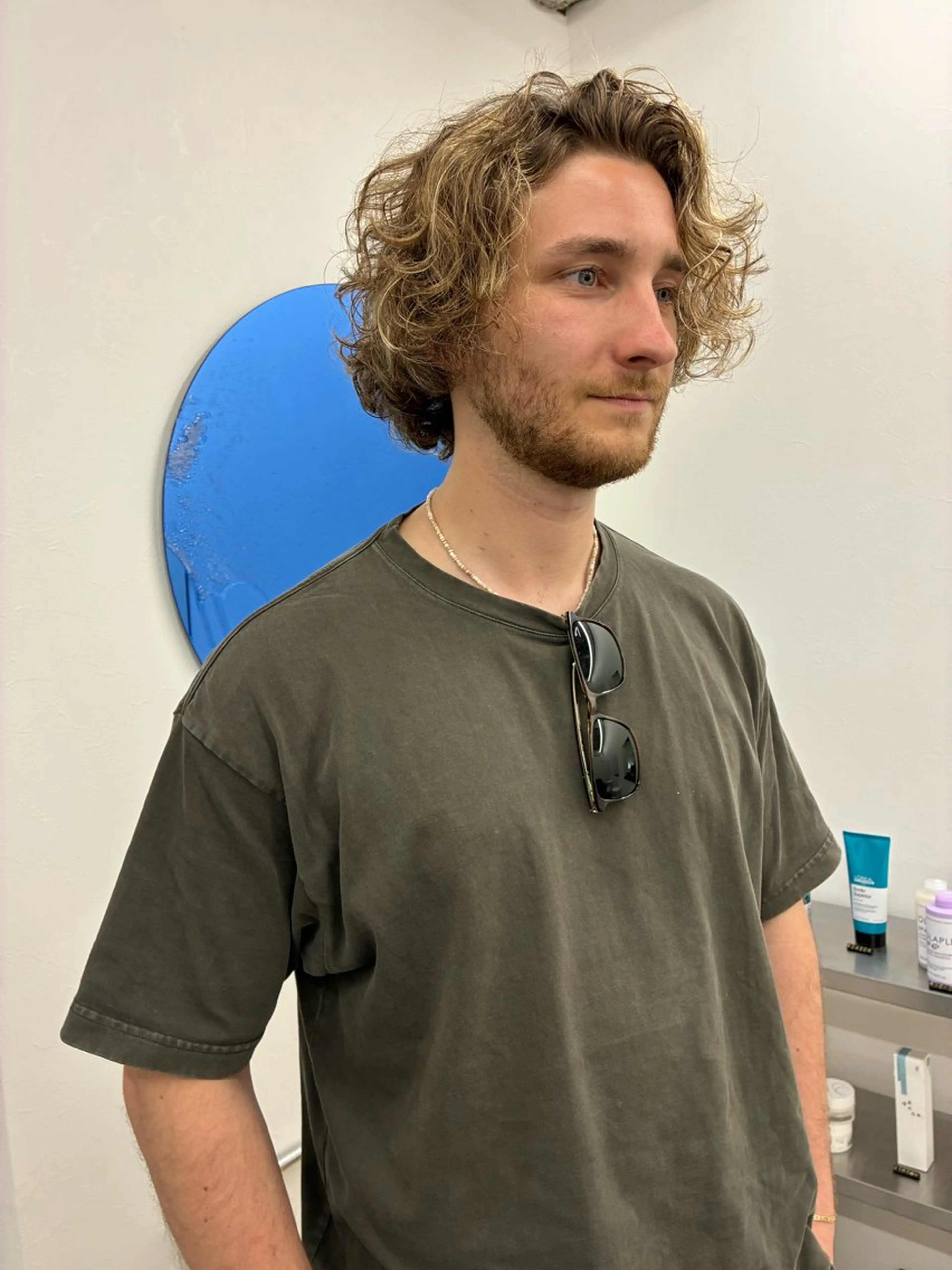 ミディアム メンズ カット KEPKA ヤマグチ 天神 今泉のヘアスタイル