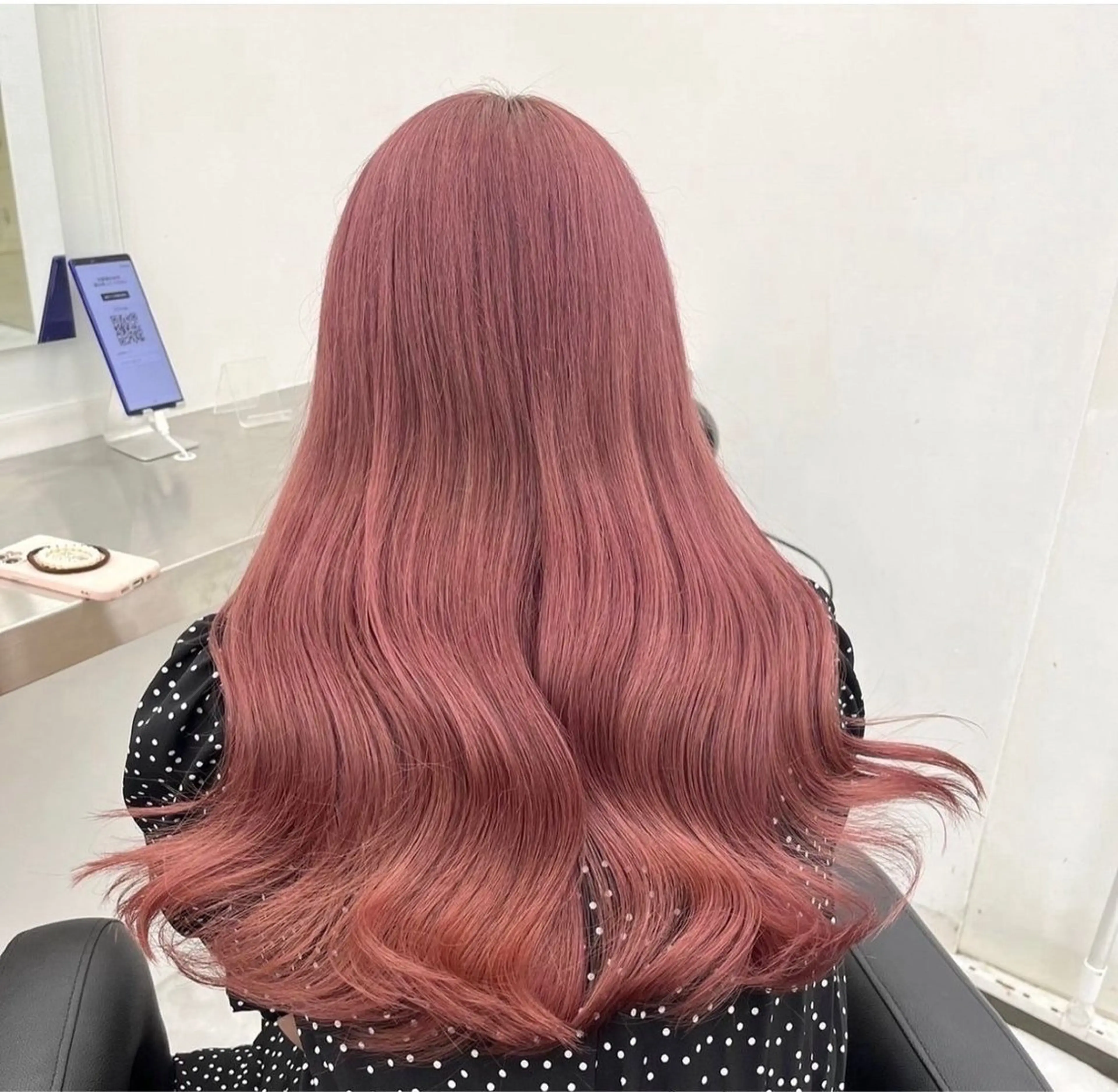 ロング ヘアカラー トリートメント ヘアセット NANA💓韓国ヘア /レイヤー/暖色💓のヘアスタイル