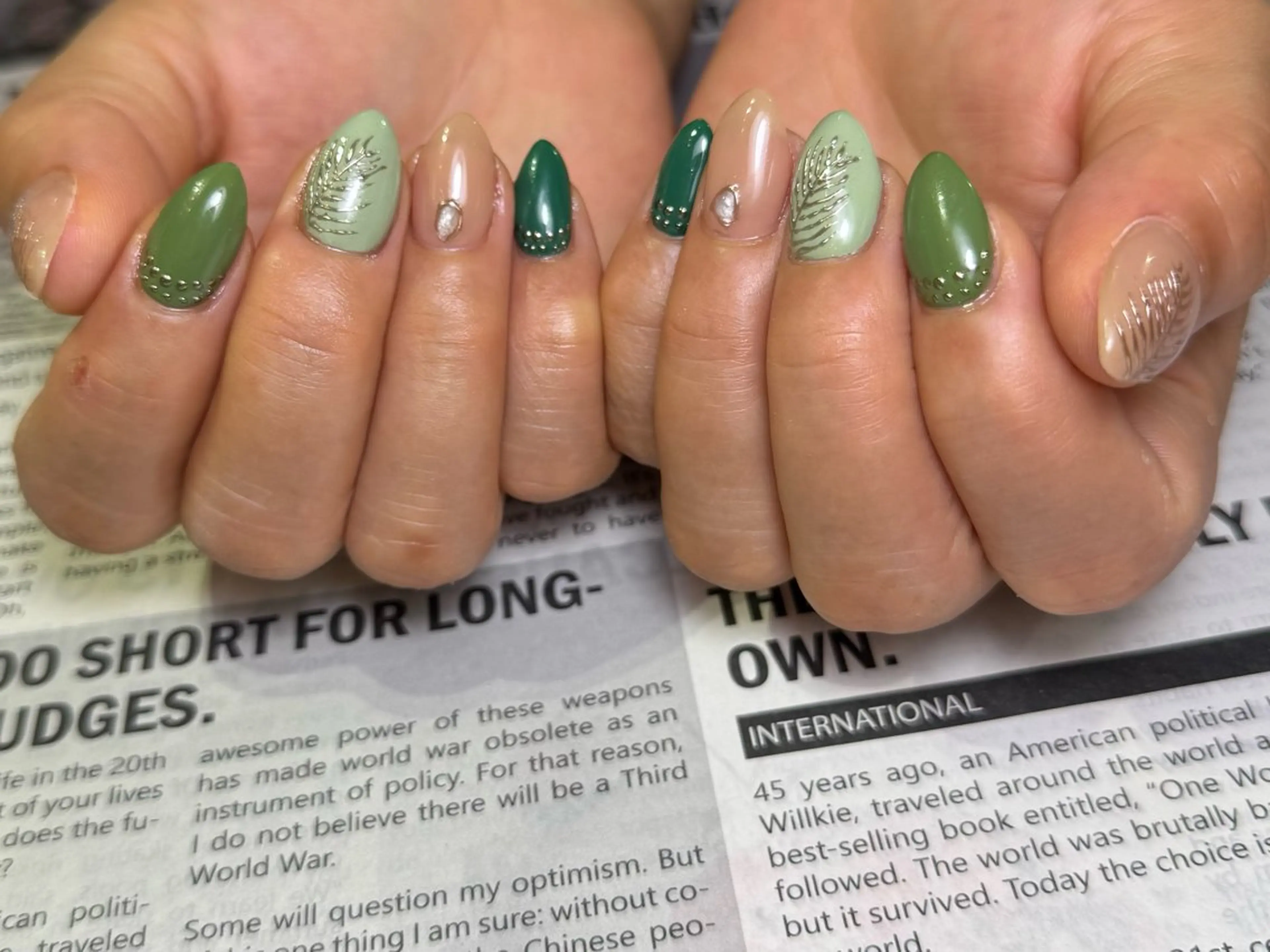 ネイル ジェルネイル ハンドネイル Mnailsalon フィルイン対応サロンのネイルデザイン