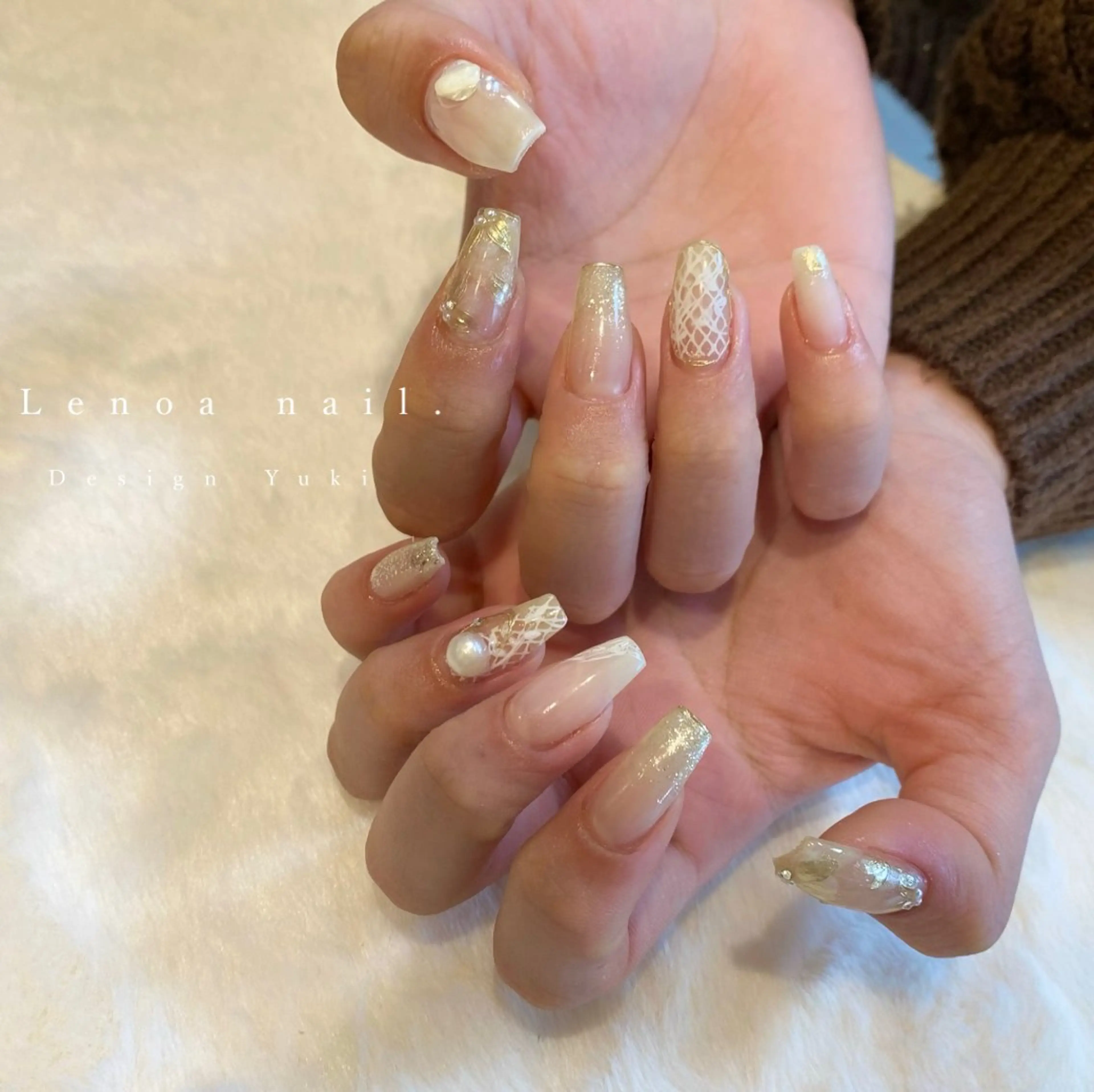 ネイル ハンドネイル Lenoa Yukiのネイルデザイン