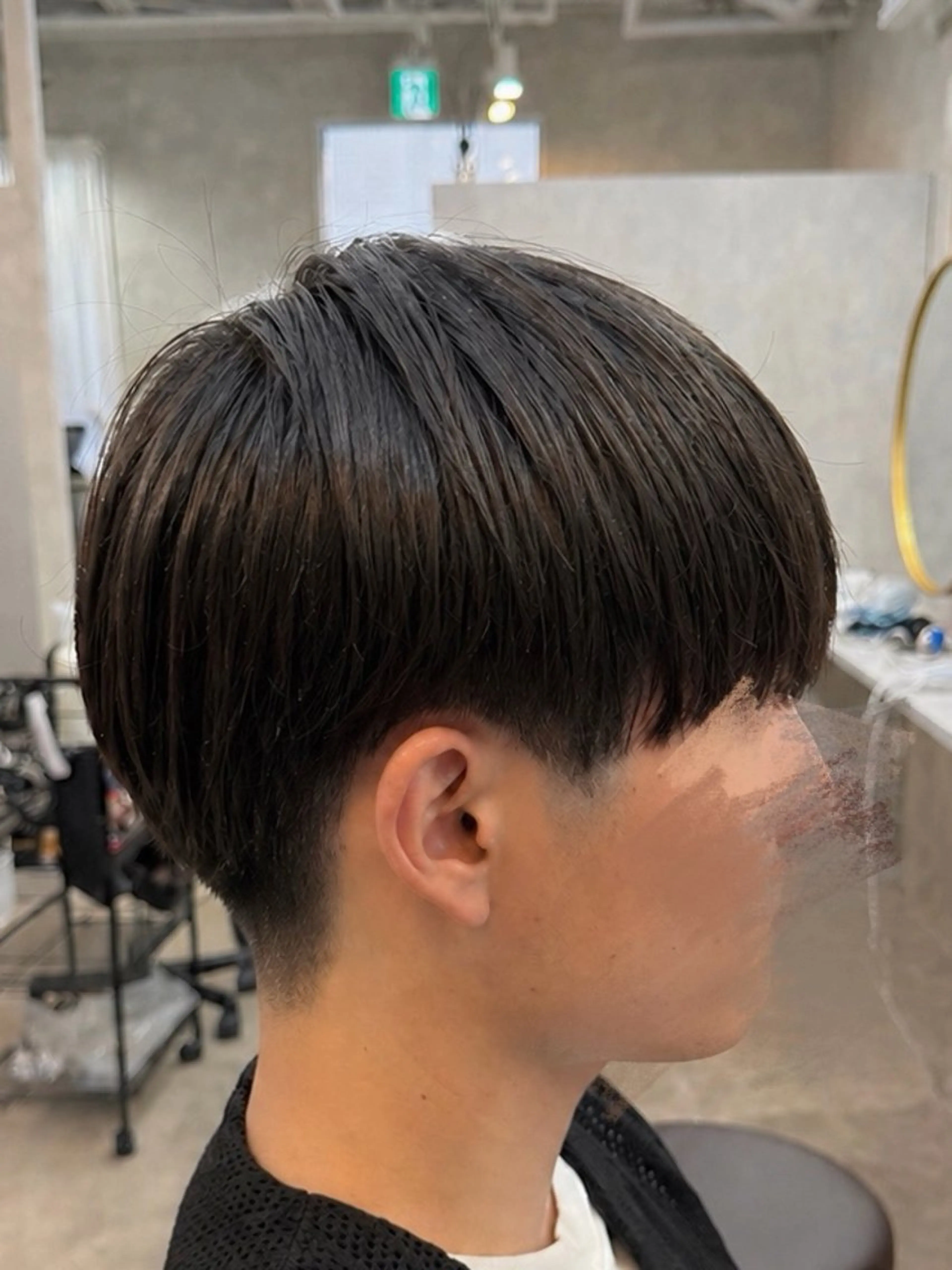 メンズ カット ニュアンスパーマ🌀 毛流れ🩶イザベラのヘアスタイル