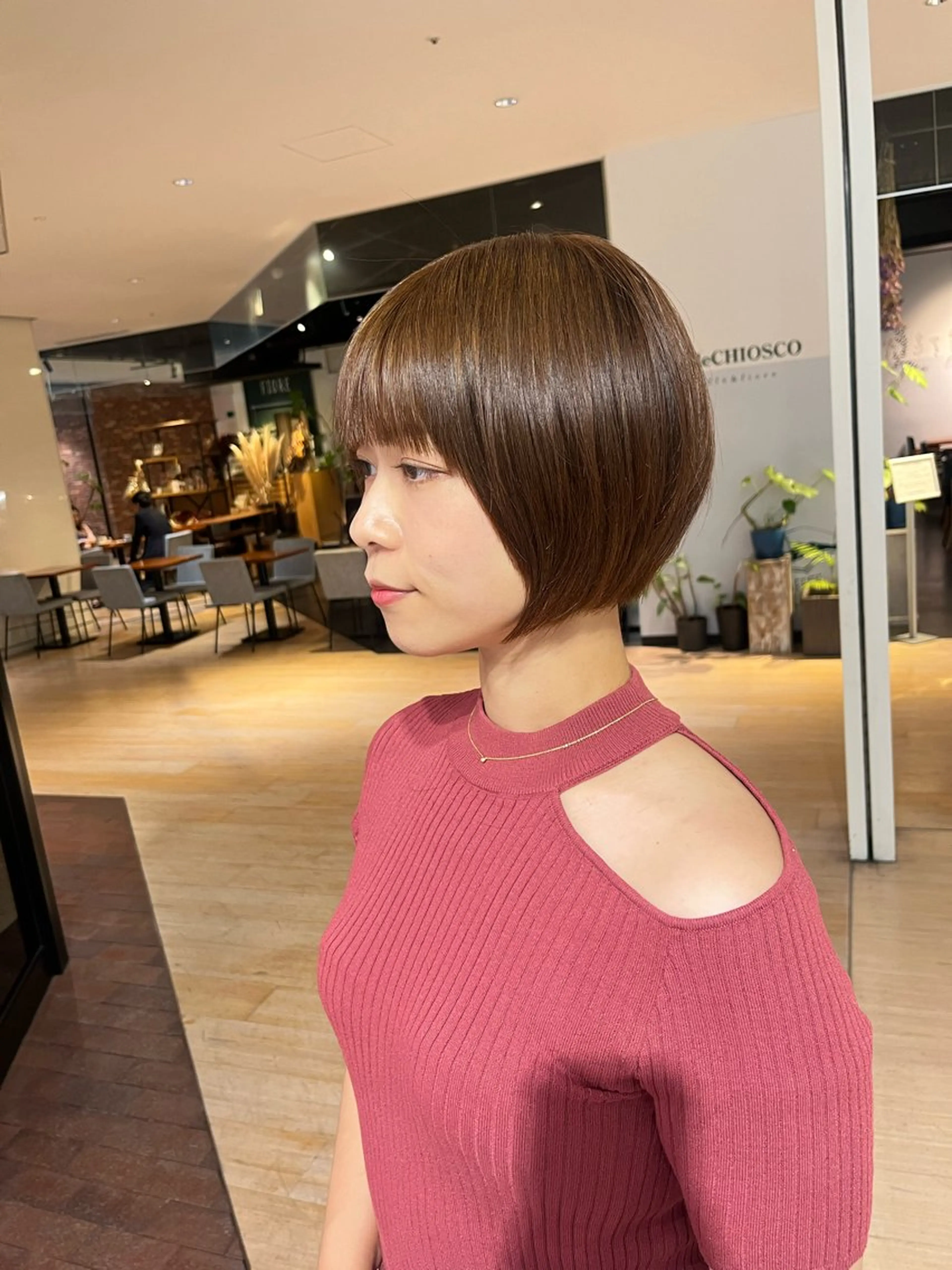 似合わせカット+うるうるケアカラー＋3stepトリートメントの写真