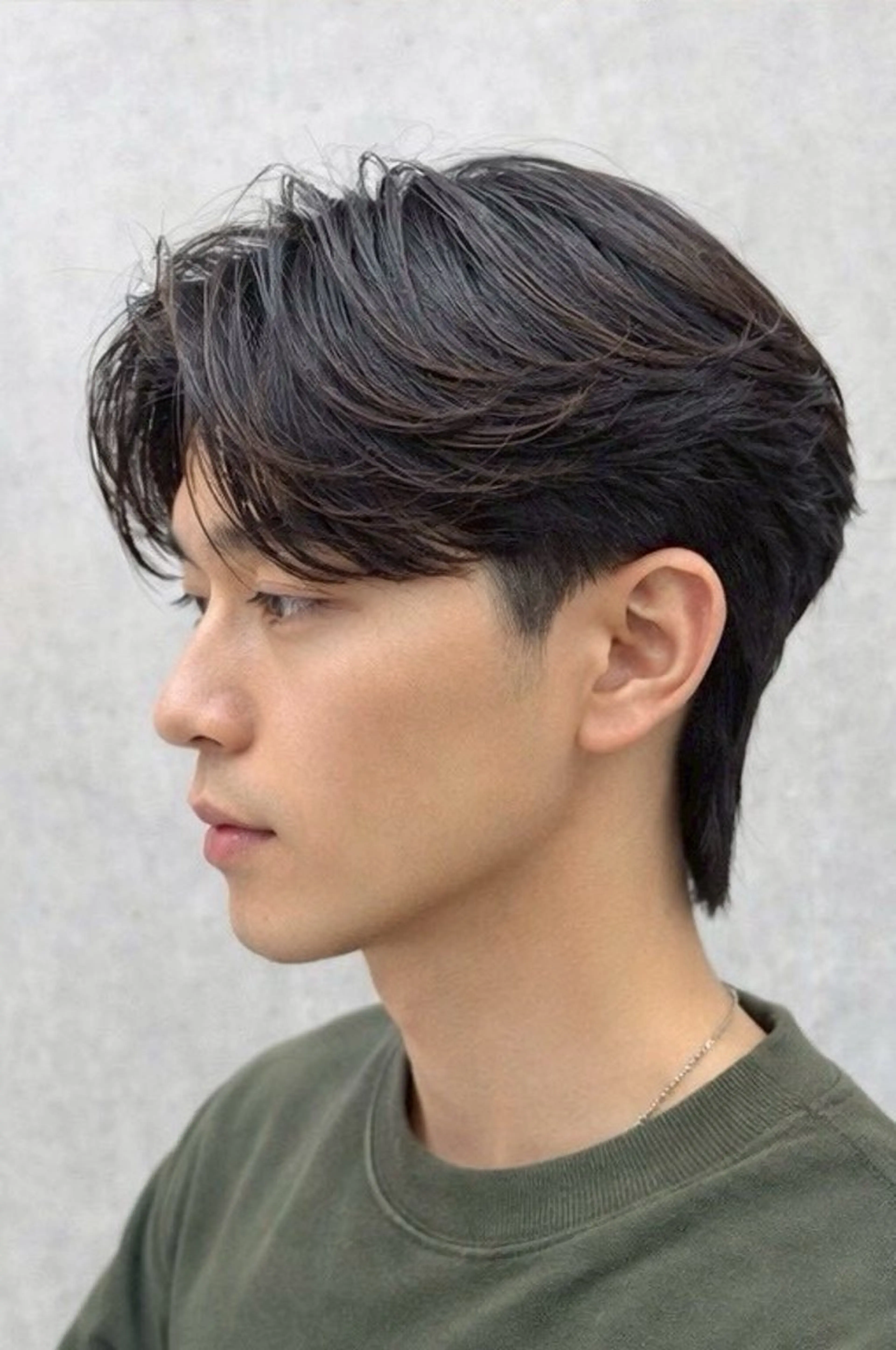 ショート パーマ メンズ カット パーマ センターパート職人 柏/メンズ/ ハルキのヘアスタイル