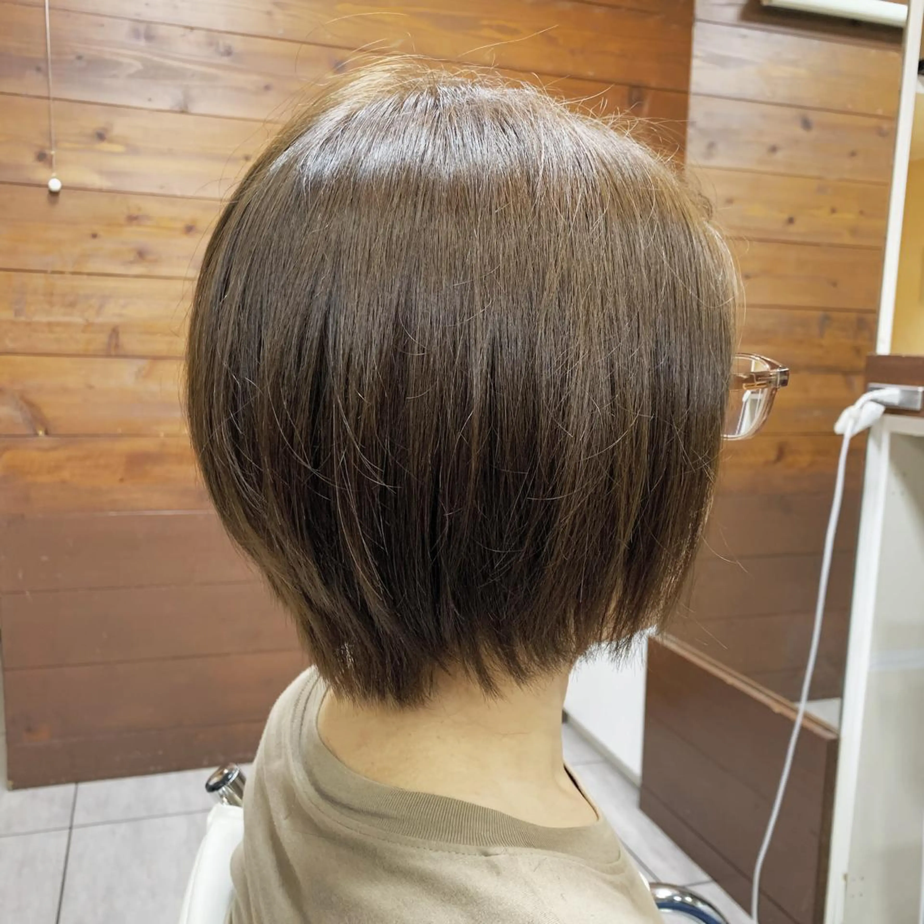 ショート カラー カット ヘアカラー トリートメント 似合わせ/前髪カット /店長   村上直也のヘアスタイル