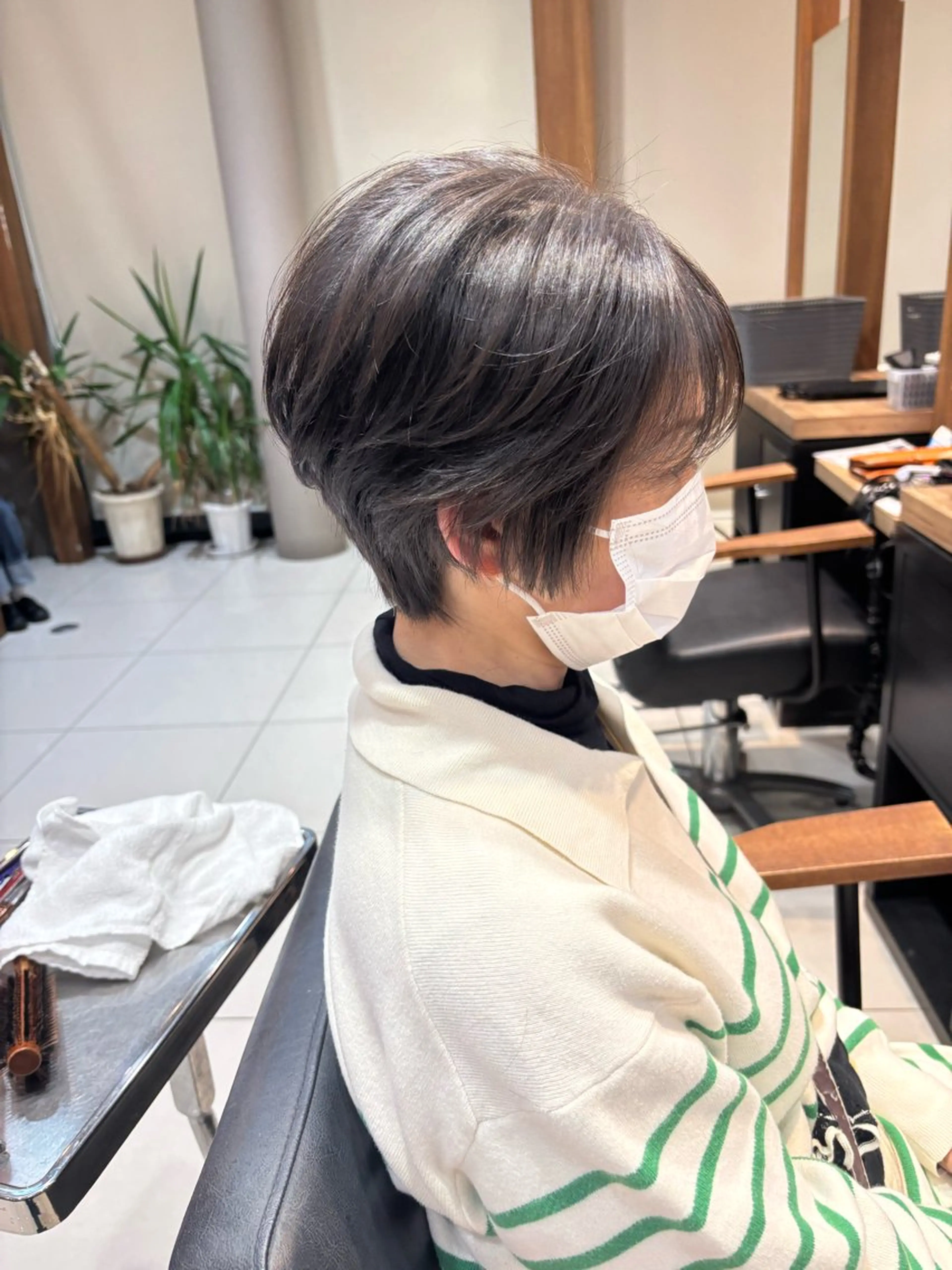 ショート 小嶺 歩夏のヘアスタイル