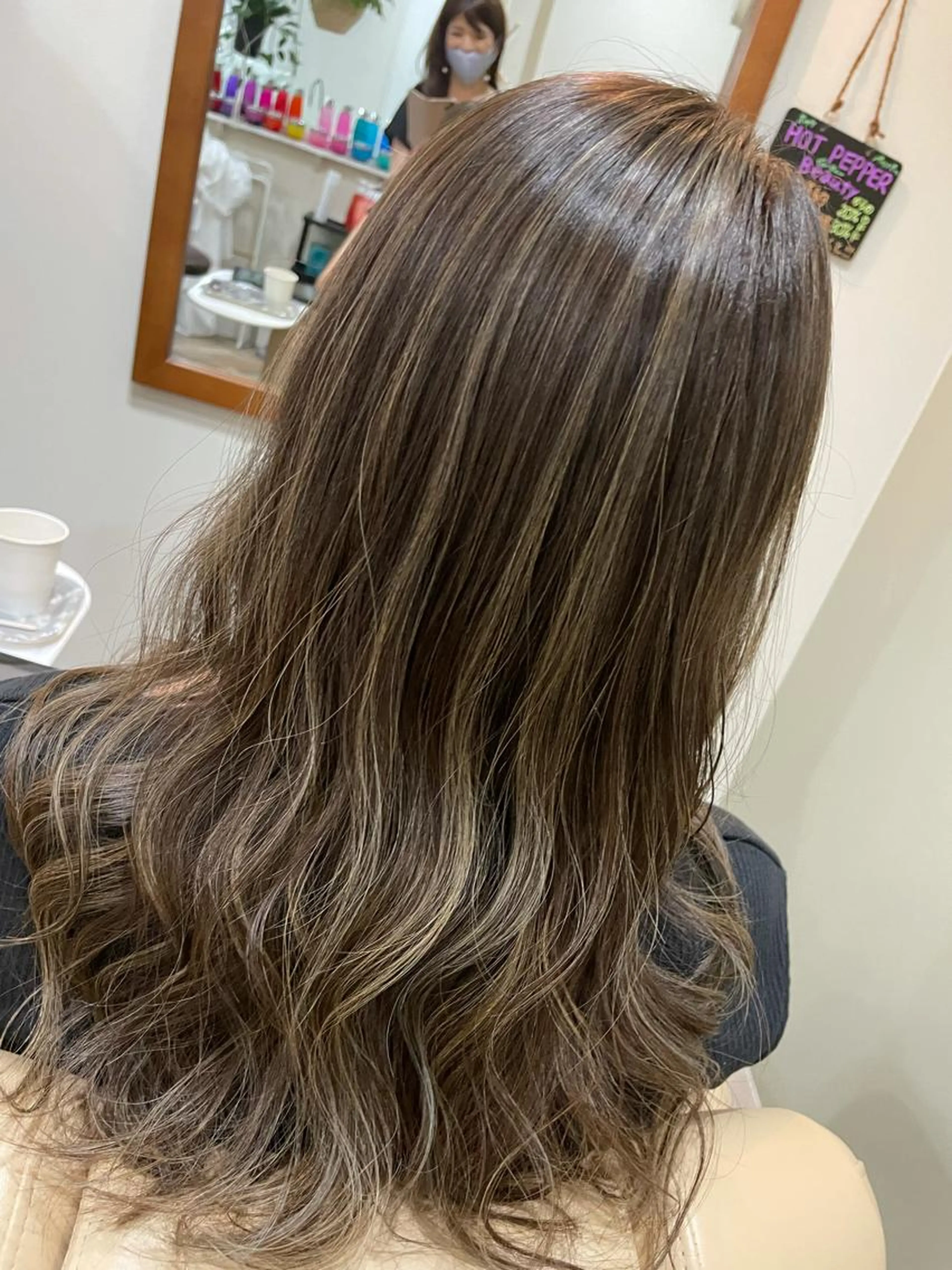 ハイライトorインナーカラー+カット+トリートメントの写真