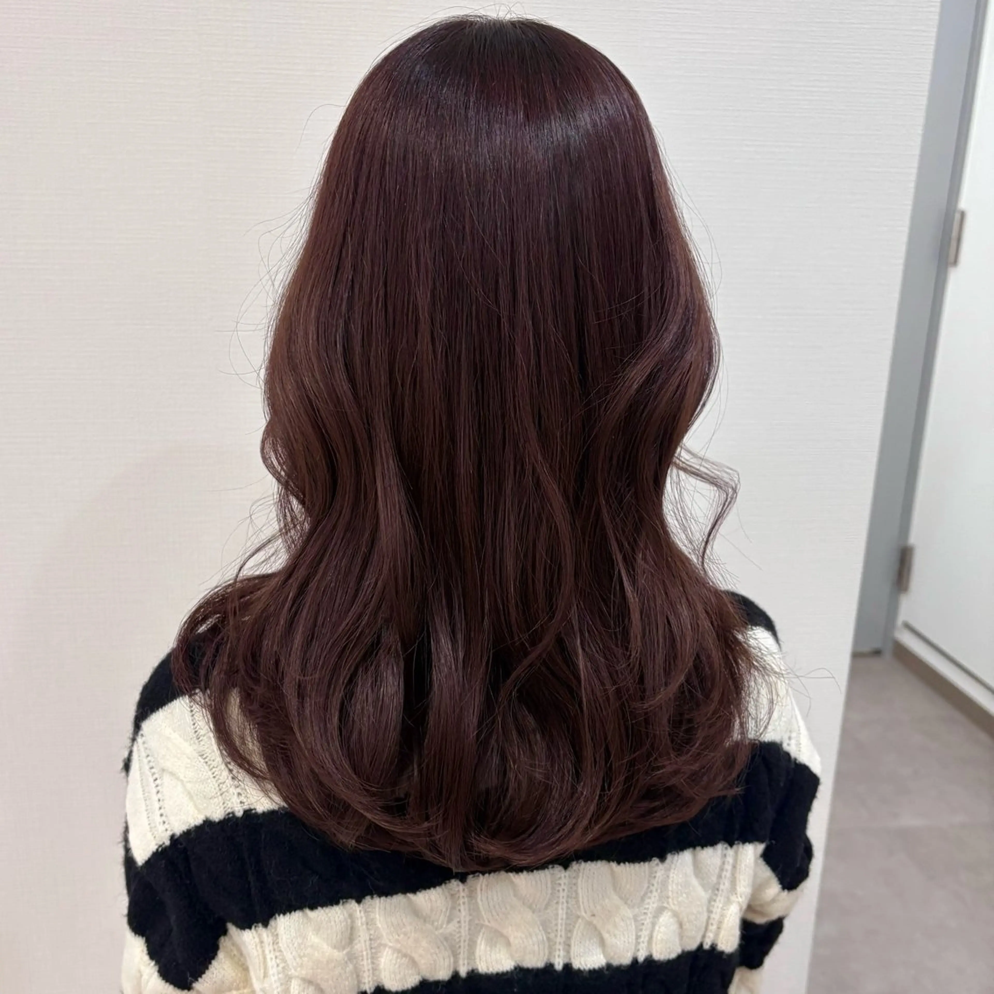 セミロング カラー カット ヘアカラー yukari🌷名駅 *大人かわいい艶髪のヘアスタイル