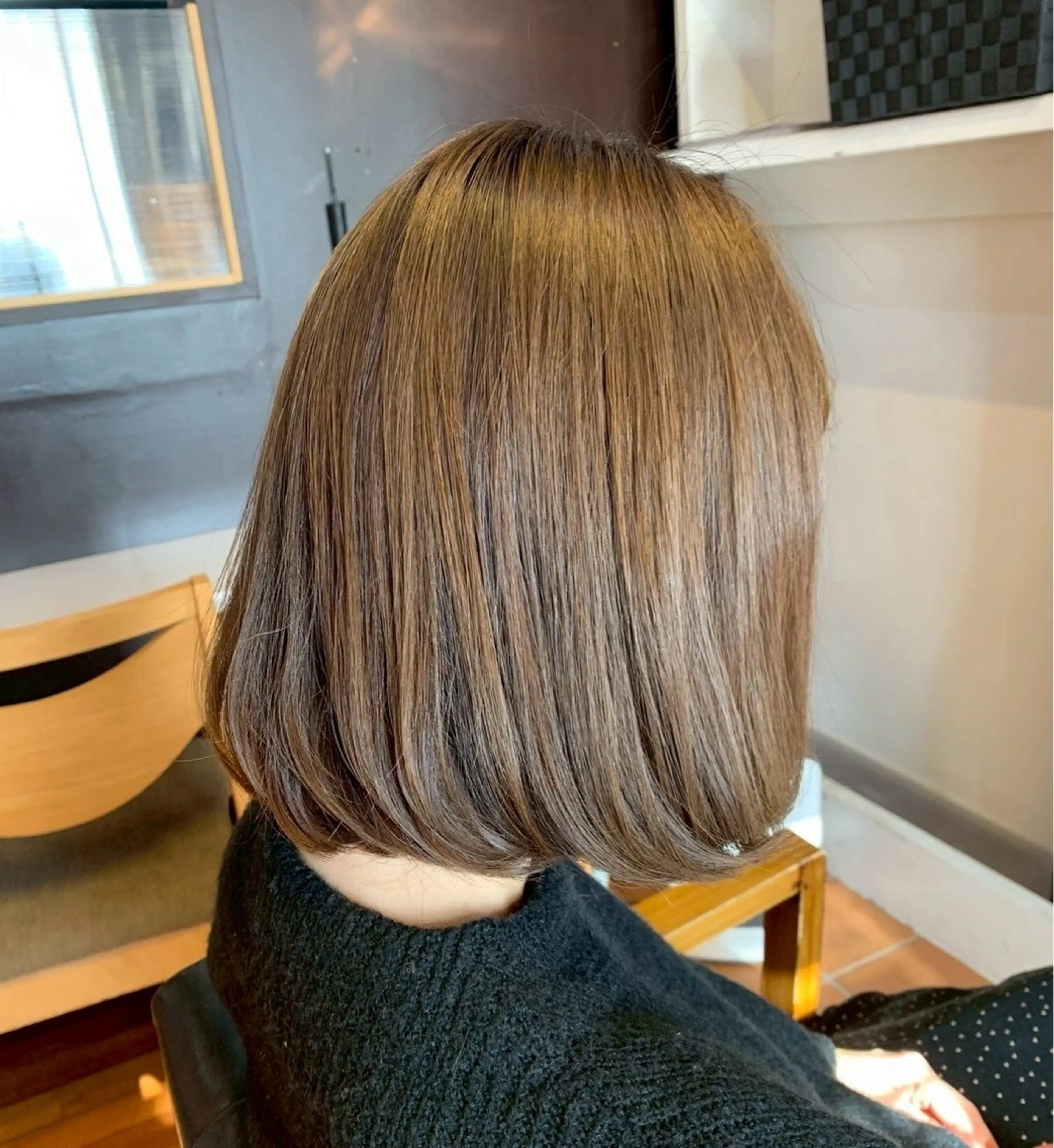 ミディアム LAPIS LiViNg戸祭店のヘアスタイル