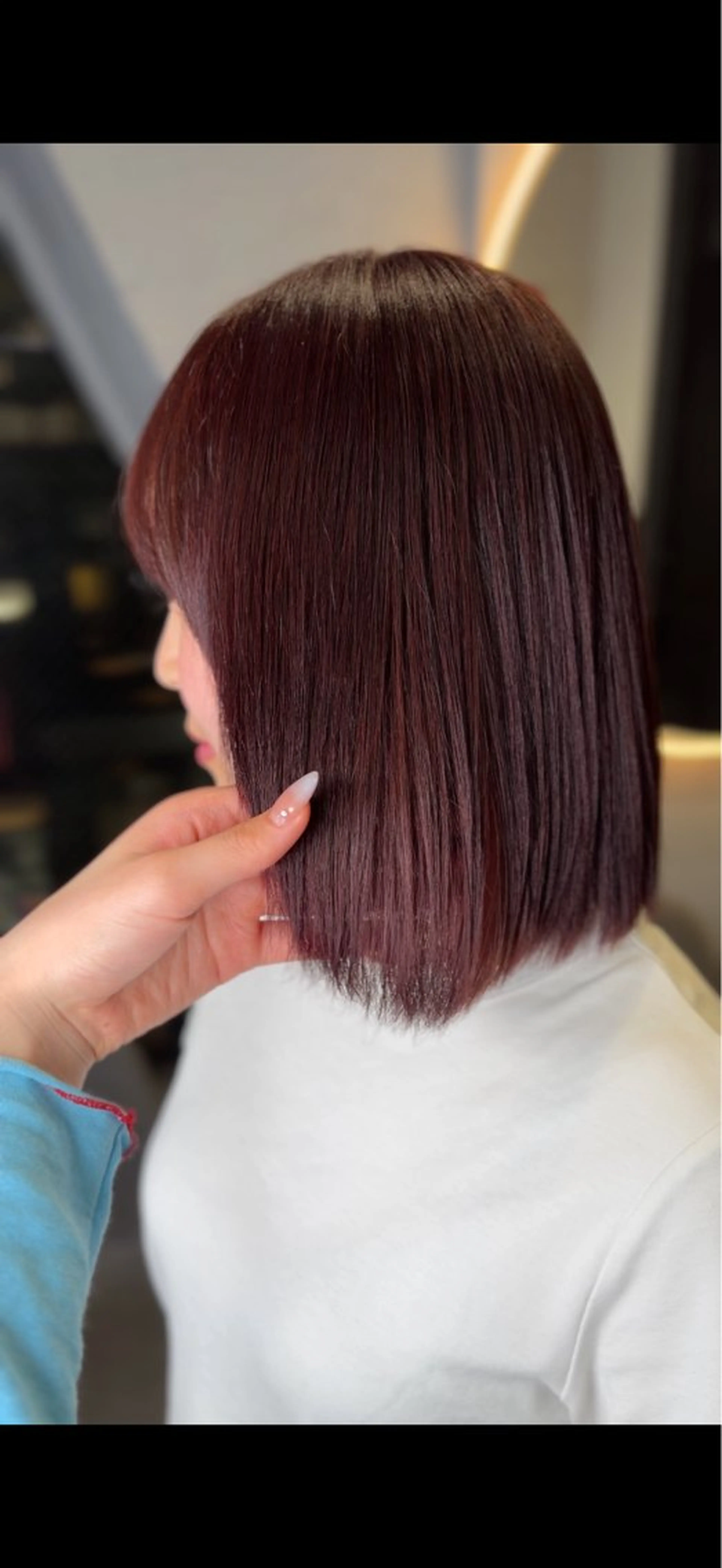 カラー GiseL あいりのヘアスタイル