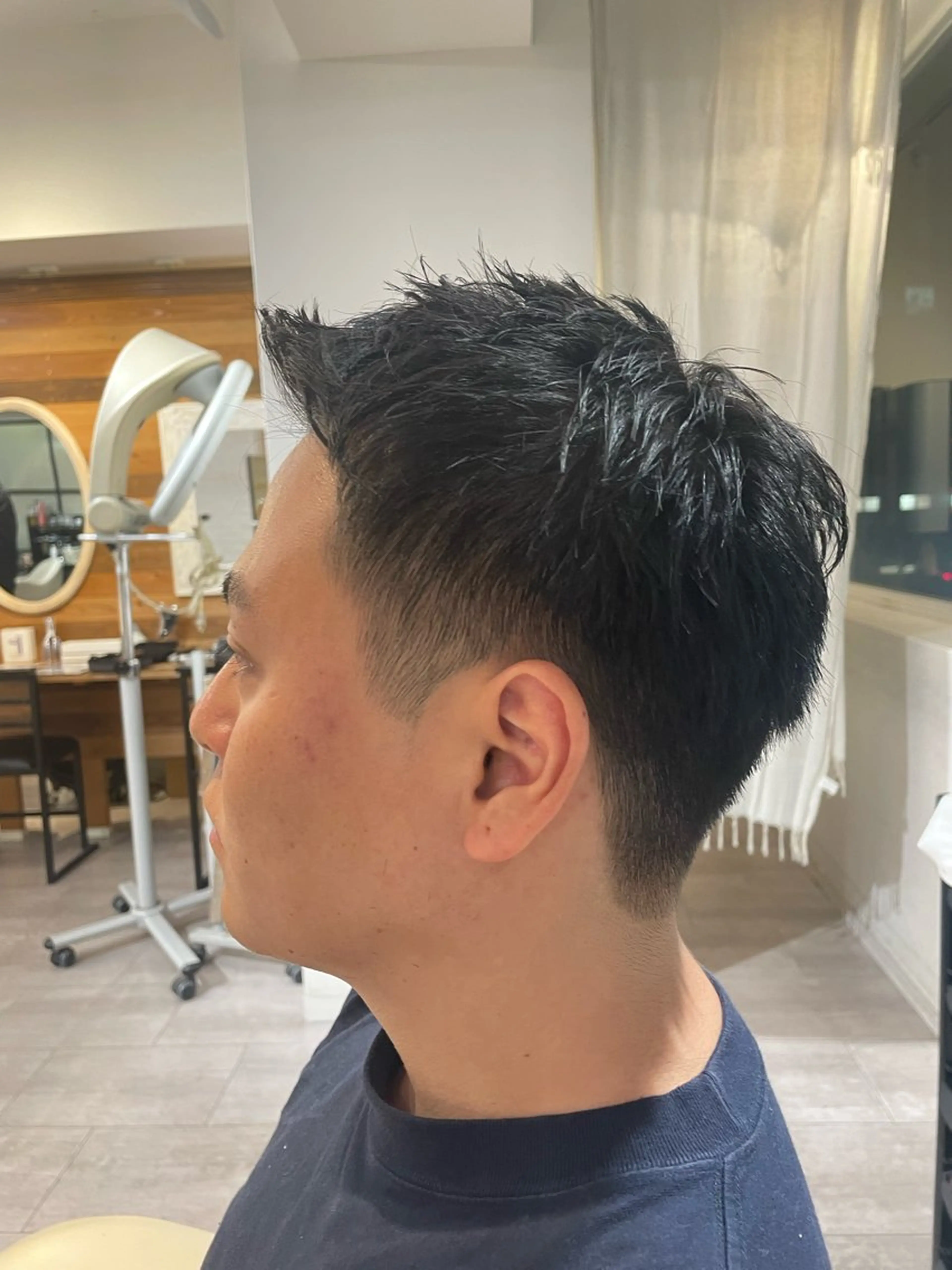 メンズ miwa/ボブパーマ /モードボブのヘアスタイル