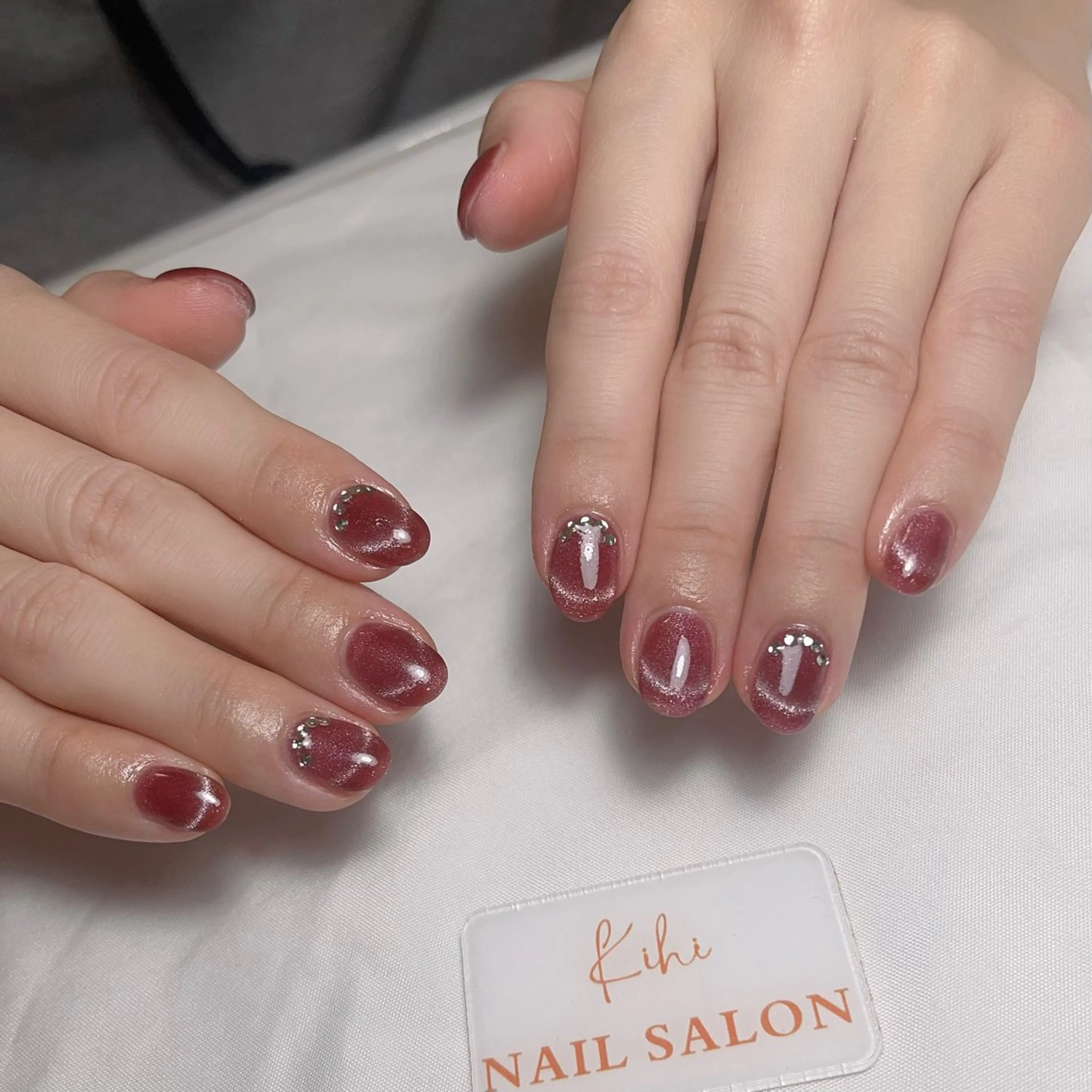 ネイル アートネイル フレンチネイル ジェルネイル グラデーション 韓国ネイル ハンドネイル ハンドケア さくら💮💮 【オフ無料】のネイルデザイン