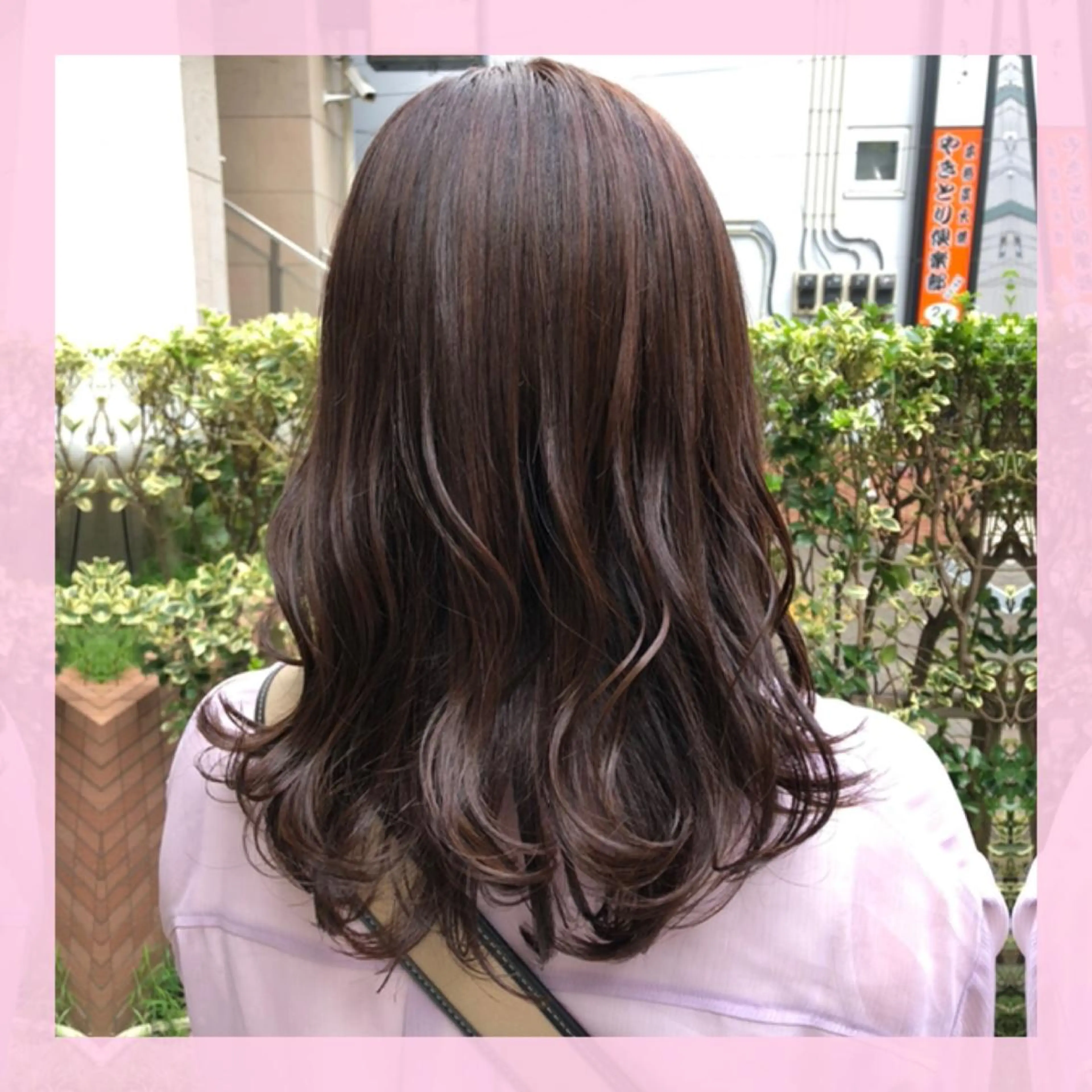 ミディアム カラー カット ヘアカラー トリートメント plum.所属・🍒前川 🍒のヘアスタイル