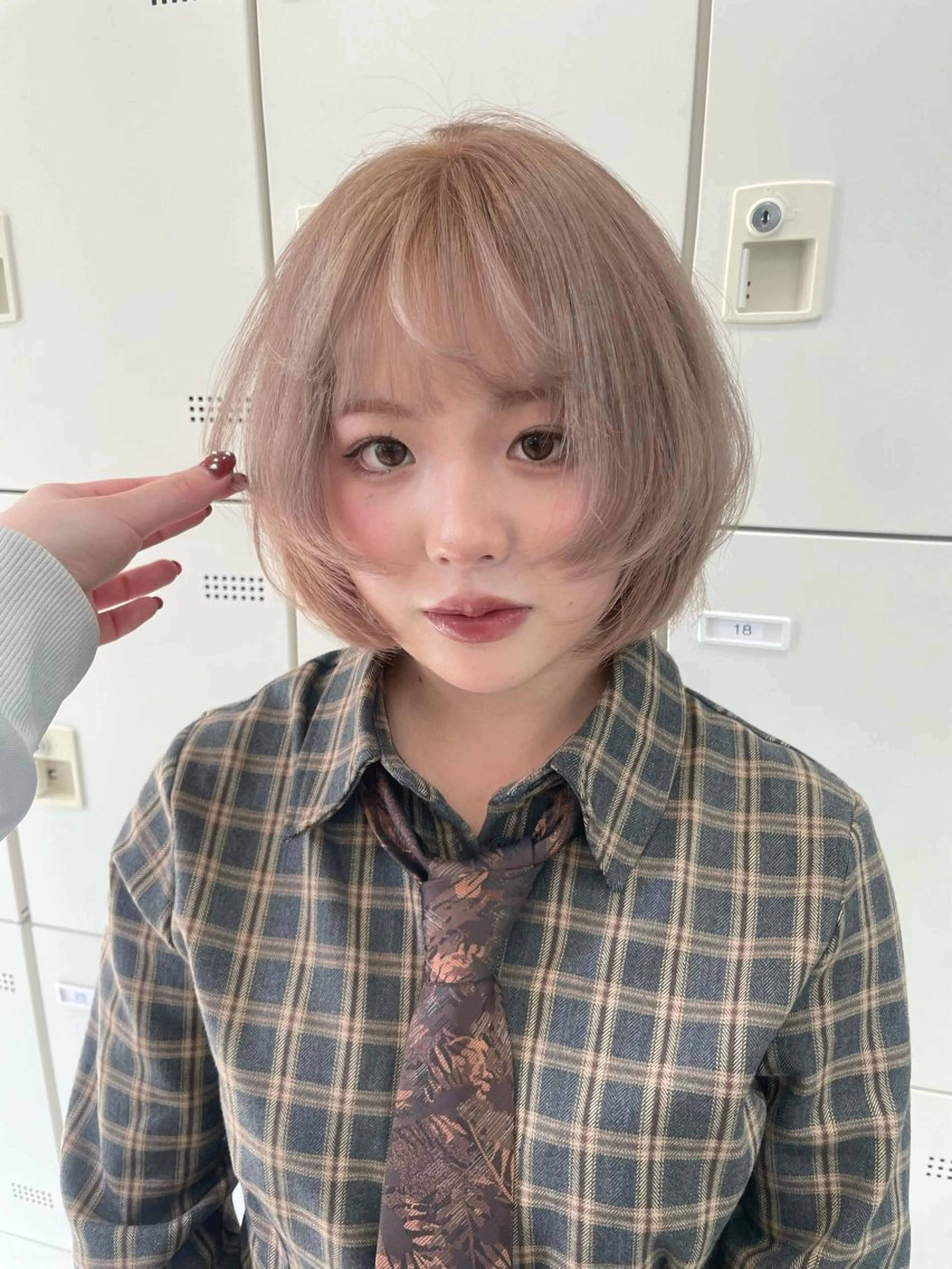 カラー ヘアカラー トリートメント ヘアセット mayu/ブリーチ/ layer/似合わせのヘアスタイル