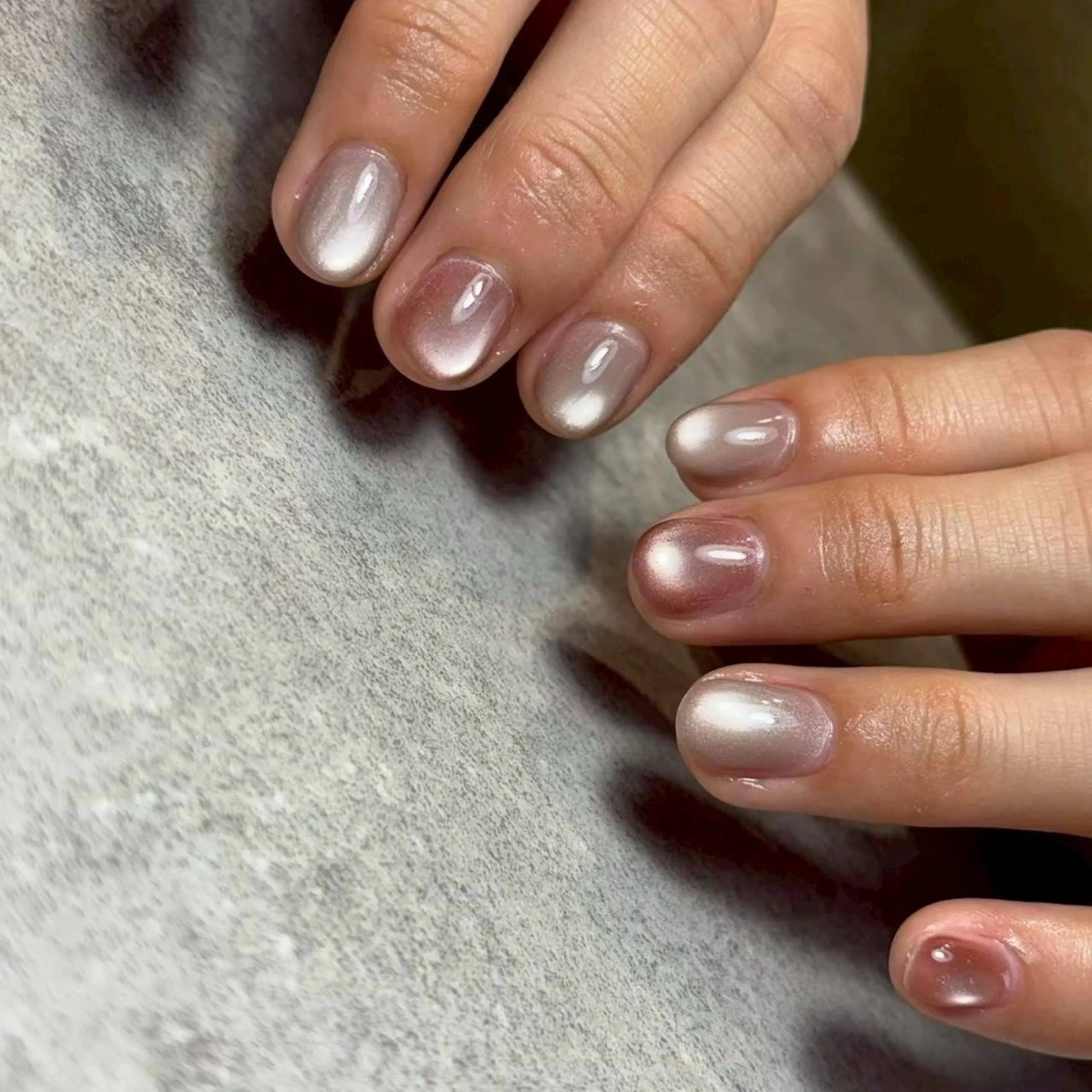 ショート ハンドネイル メラク 難波Matsuokaのネイルデザイン