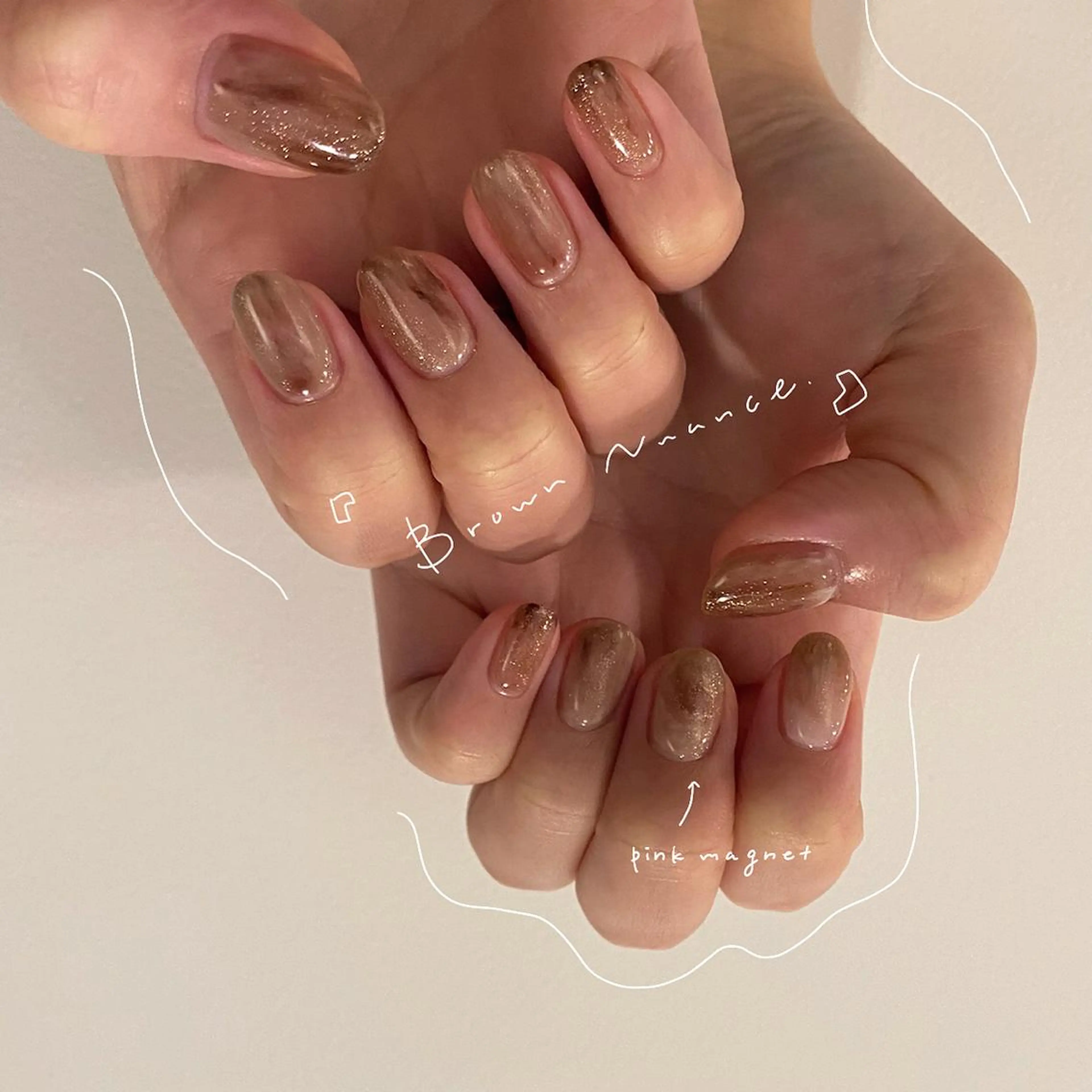 ネイル 持ち込み ハンドネイル &. momoのネイルデザイン