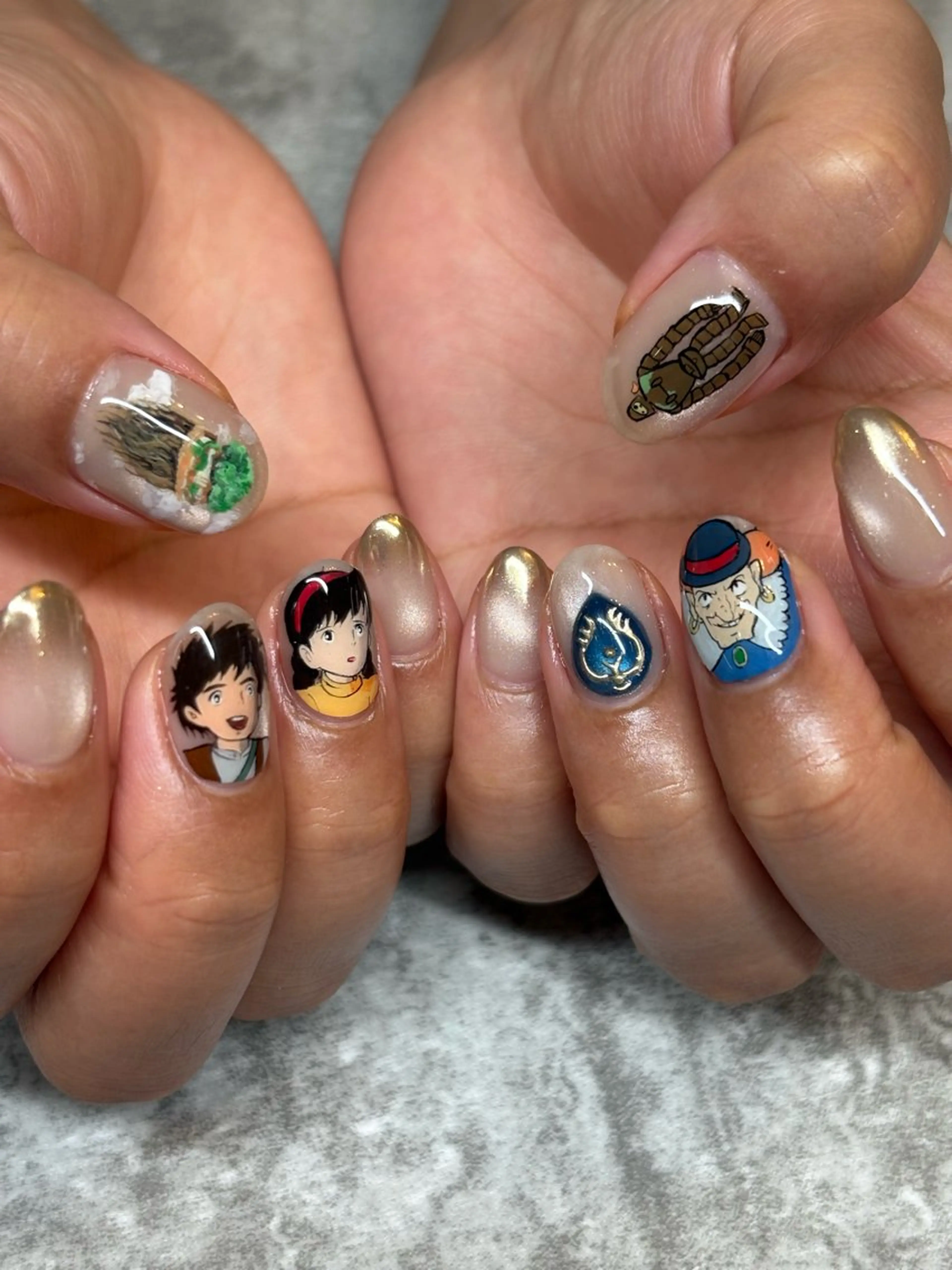 ネイル ハンドネイル ハンドケア NAIL SALON le'anaのネイルデザイン