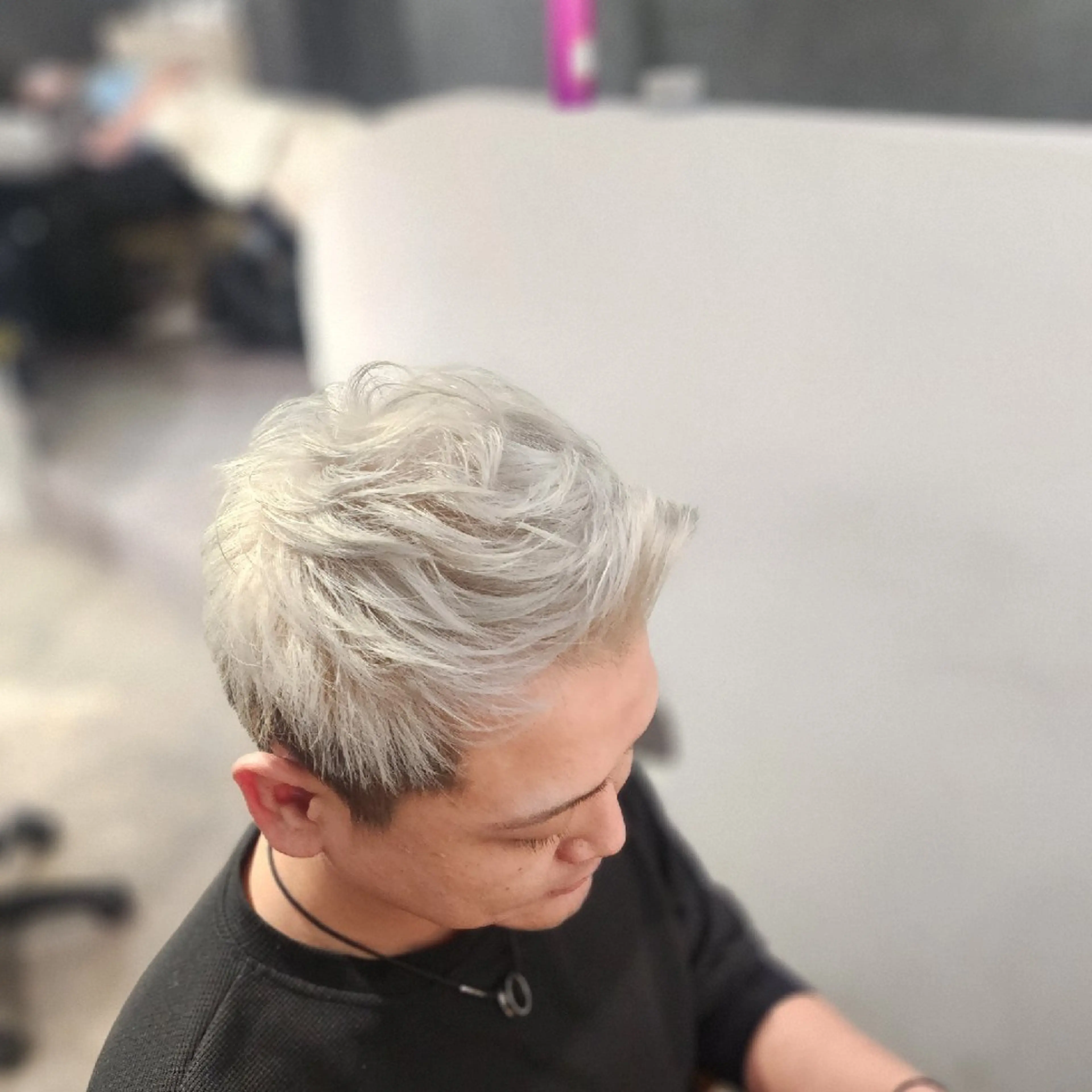 カラー 金田 拓也のヘアスタイル