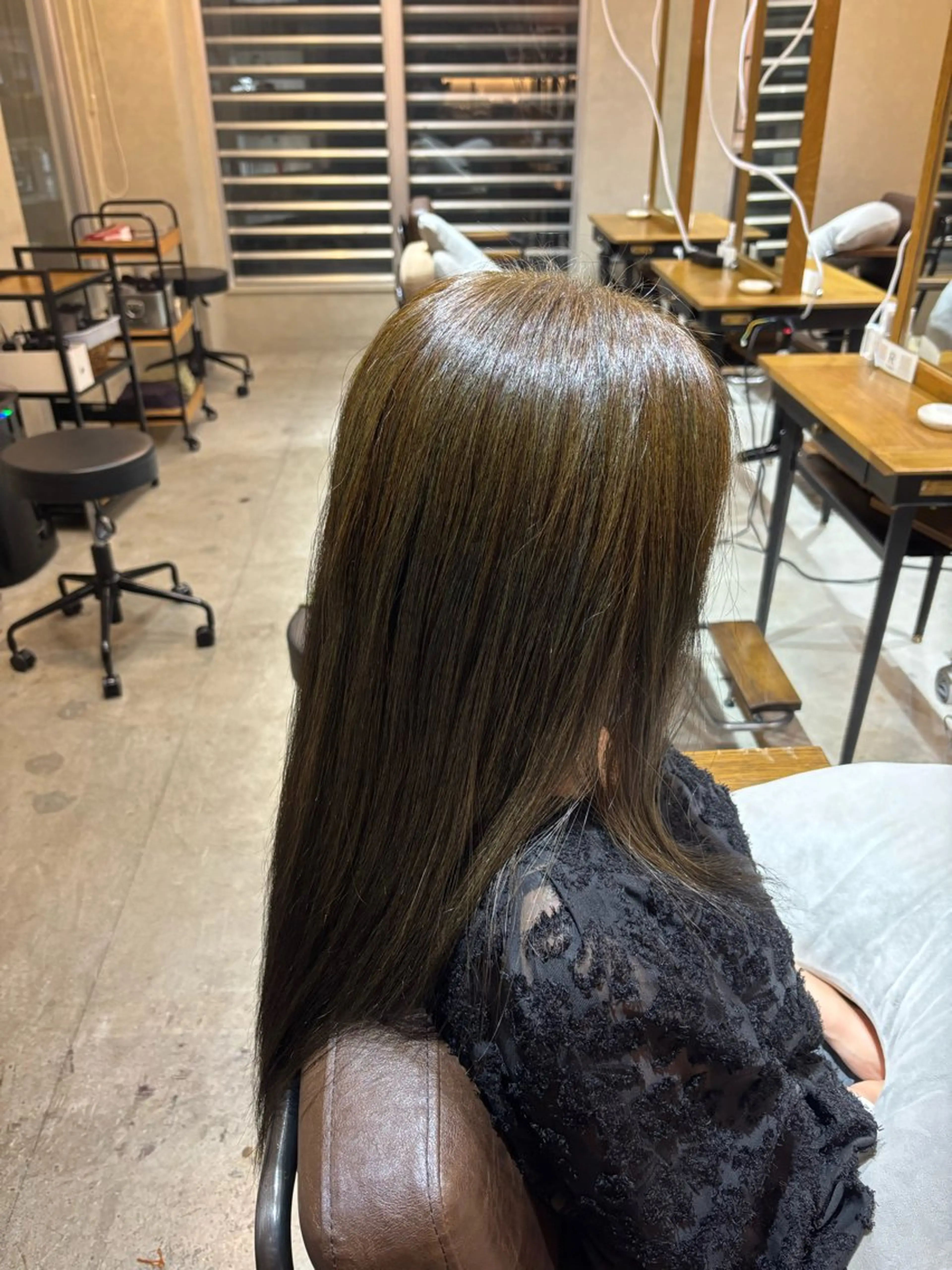 ロング カラー Hair ruup 平良那生のヘアスタイル