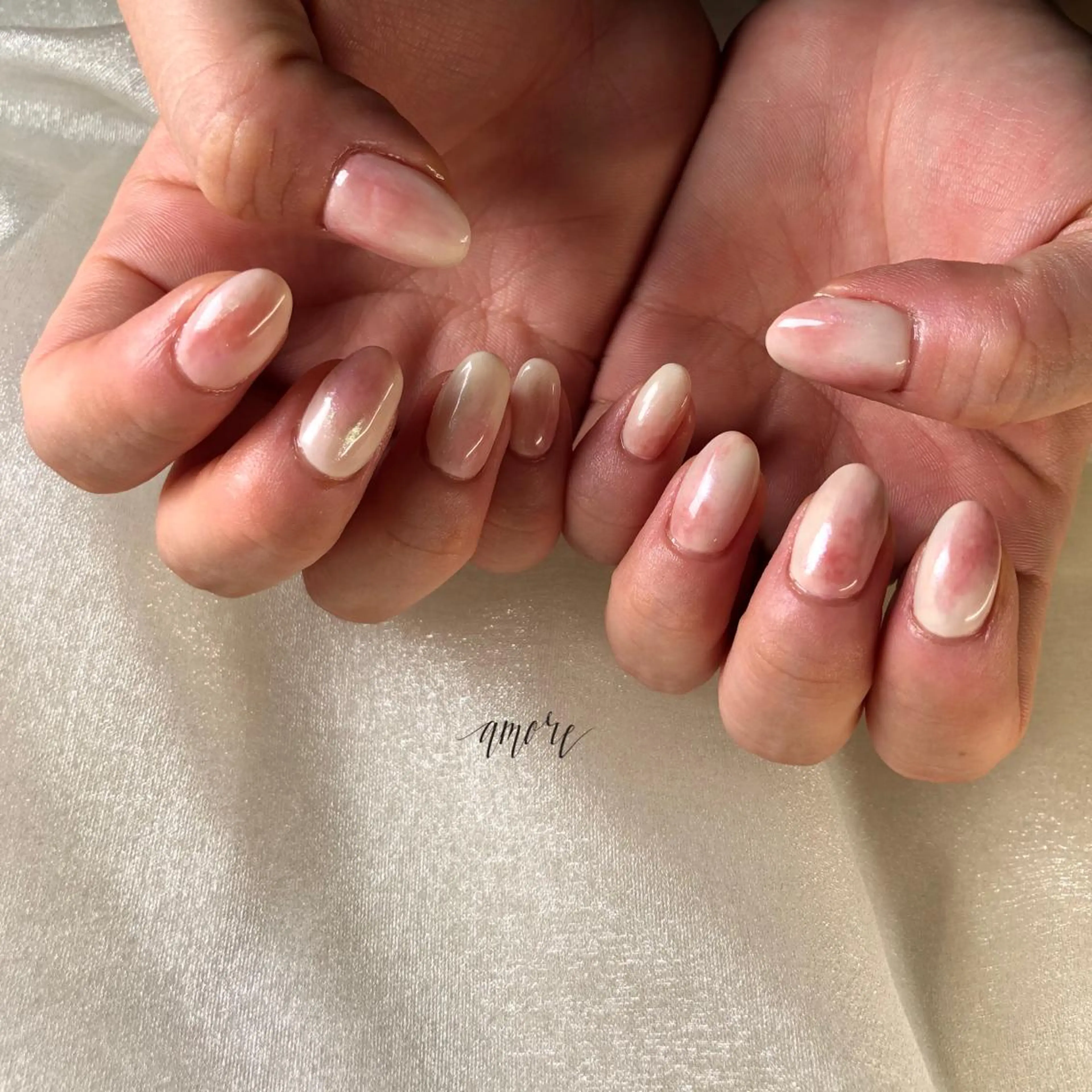 ネイル ジェルネイル 氷ネイル・うるうるネイル マグネットネイル ミラーネイル ニュアンスネイル You kyehwaのネイルデザイン