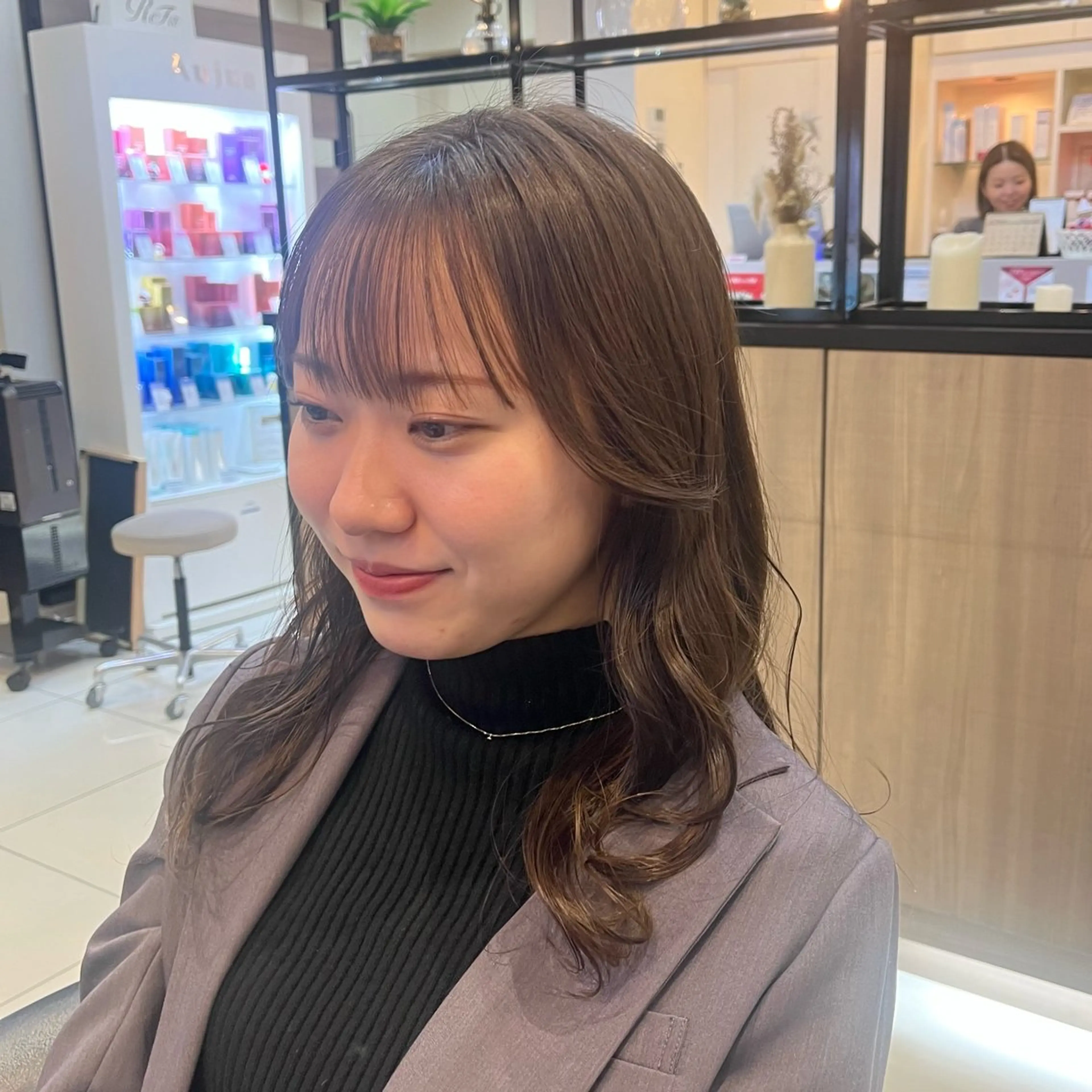 【ミニモ限定メニュー🏆】大人透明感❣️ブリーチなしWカラー!髪色で垢抜けたい人にオススメ🫶の写真