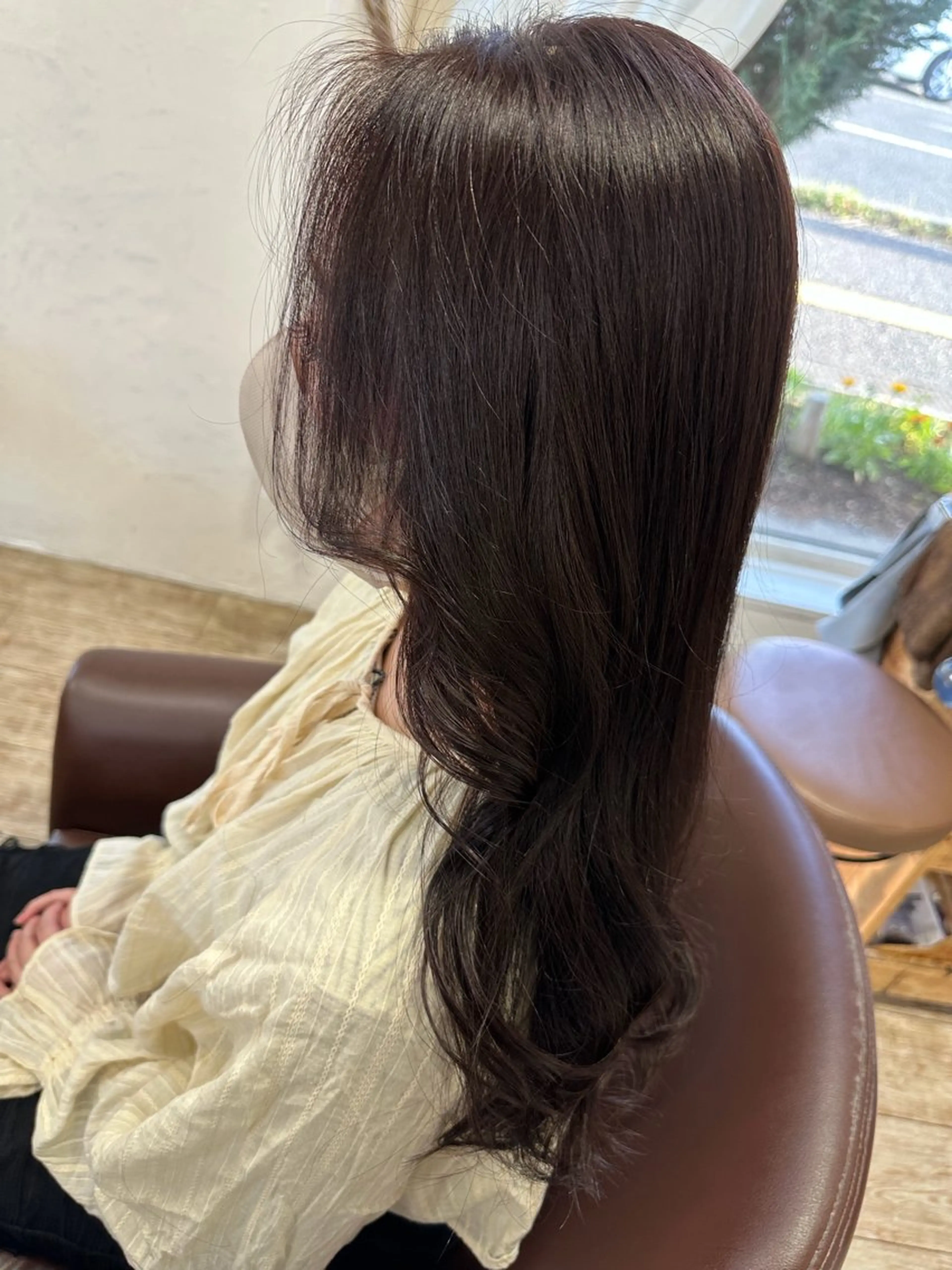 ロング カット トリートメント 木村 彩花のヘアスタイル