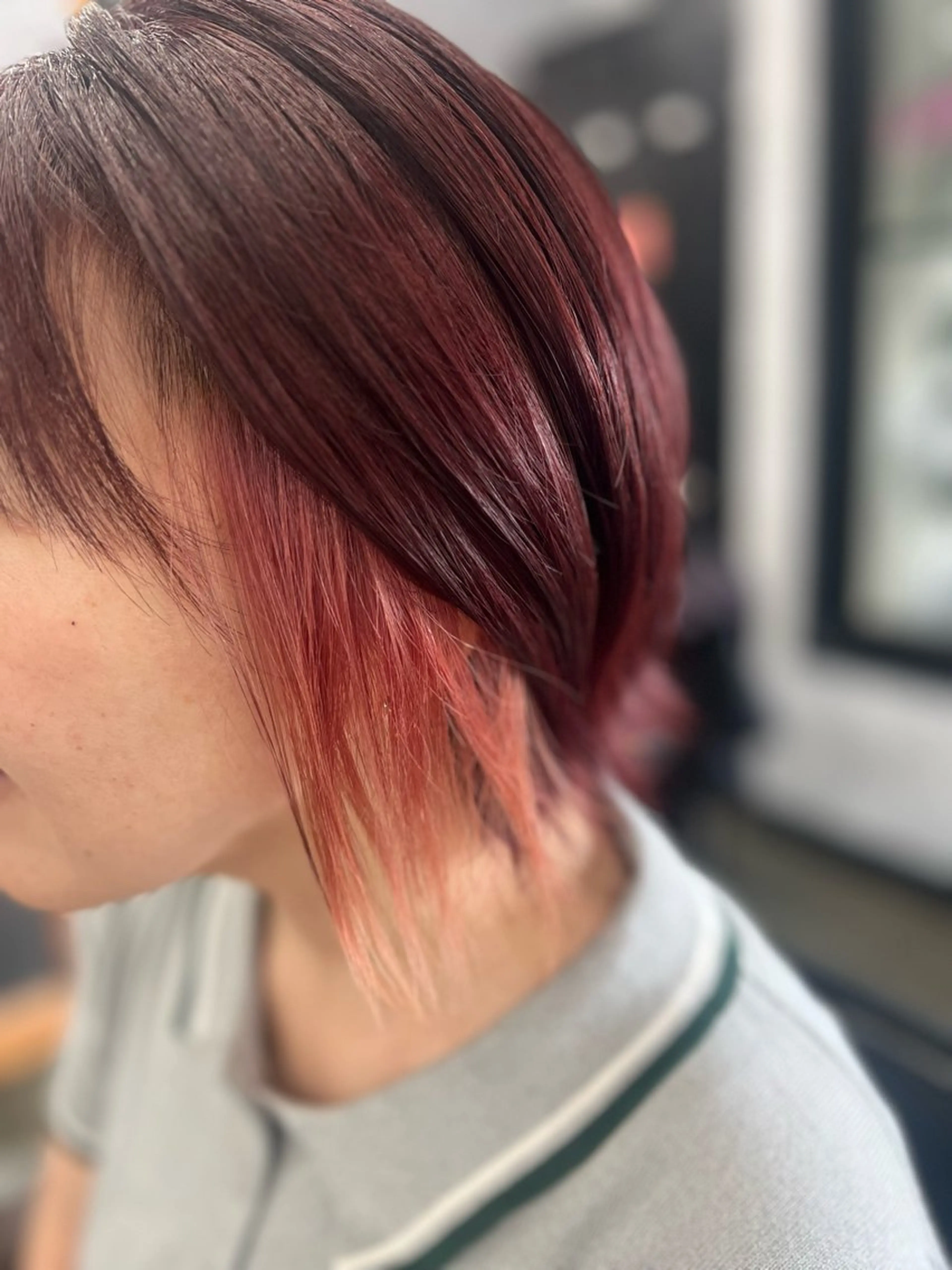 【お洒落にポイントカラー】カット＋インナーカラー＋2Stepトリートメントの写真