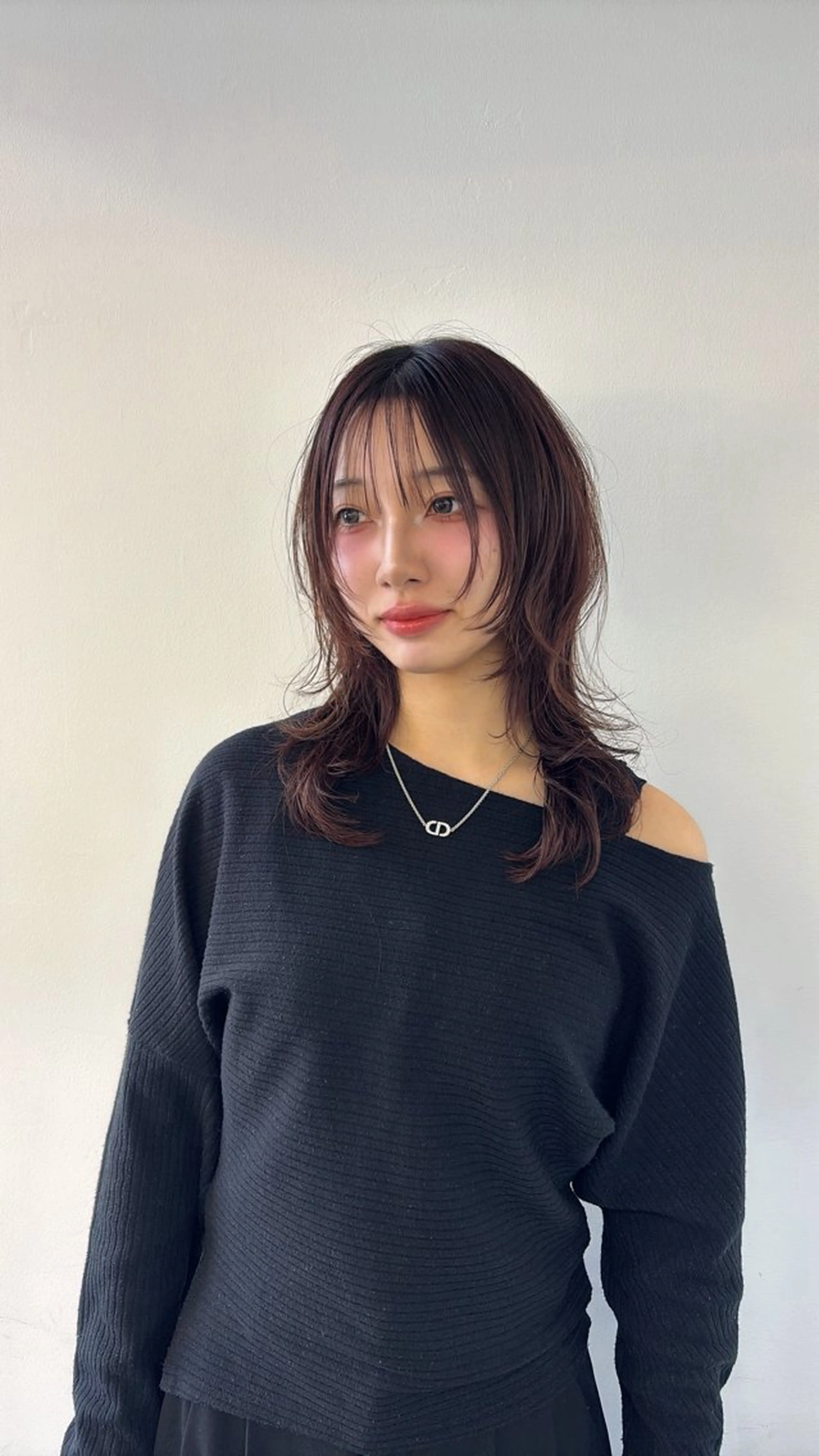 ロング レイヤーカット 小嶋 咲輝のヘアスタイル
