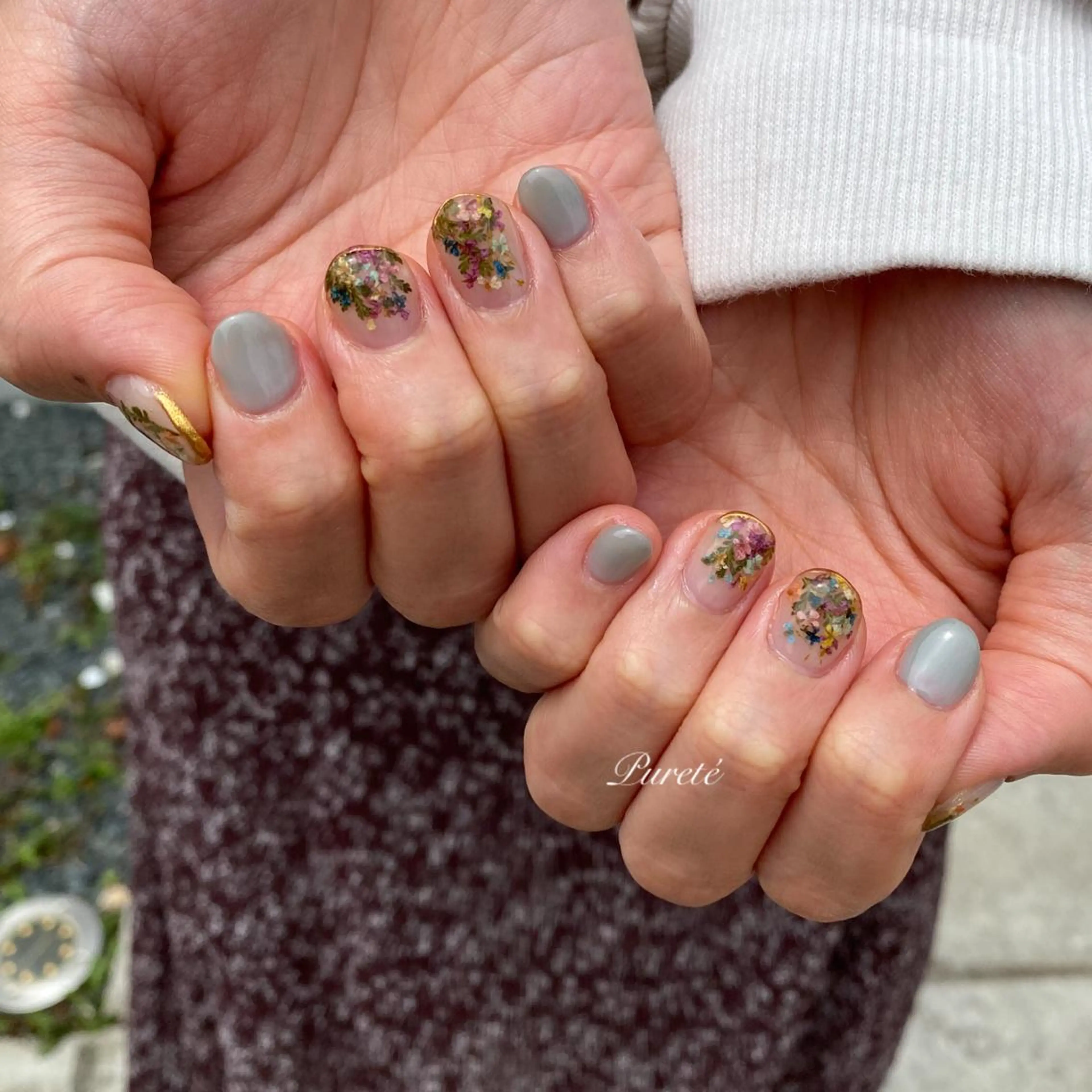 ネイル ハンドネイル nailsalon Puretéのネイルデザイン