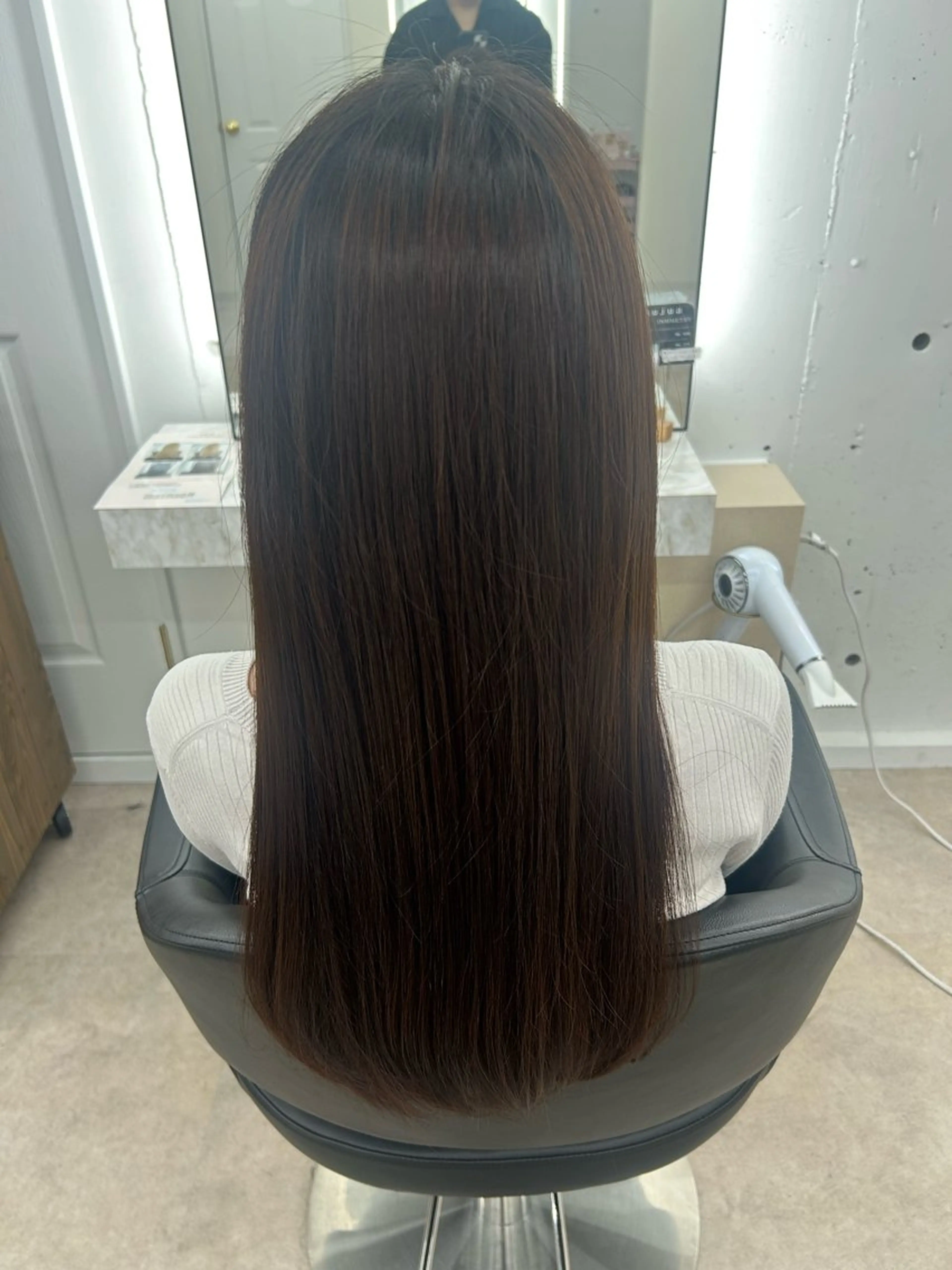 ロング 縮毛矯正 玉川 京のヘアスタイル