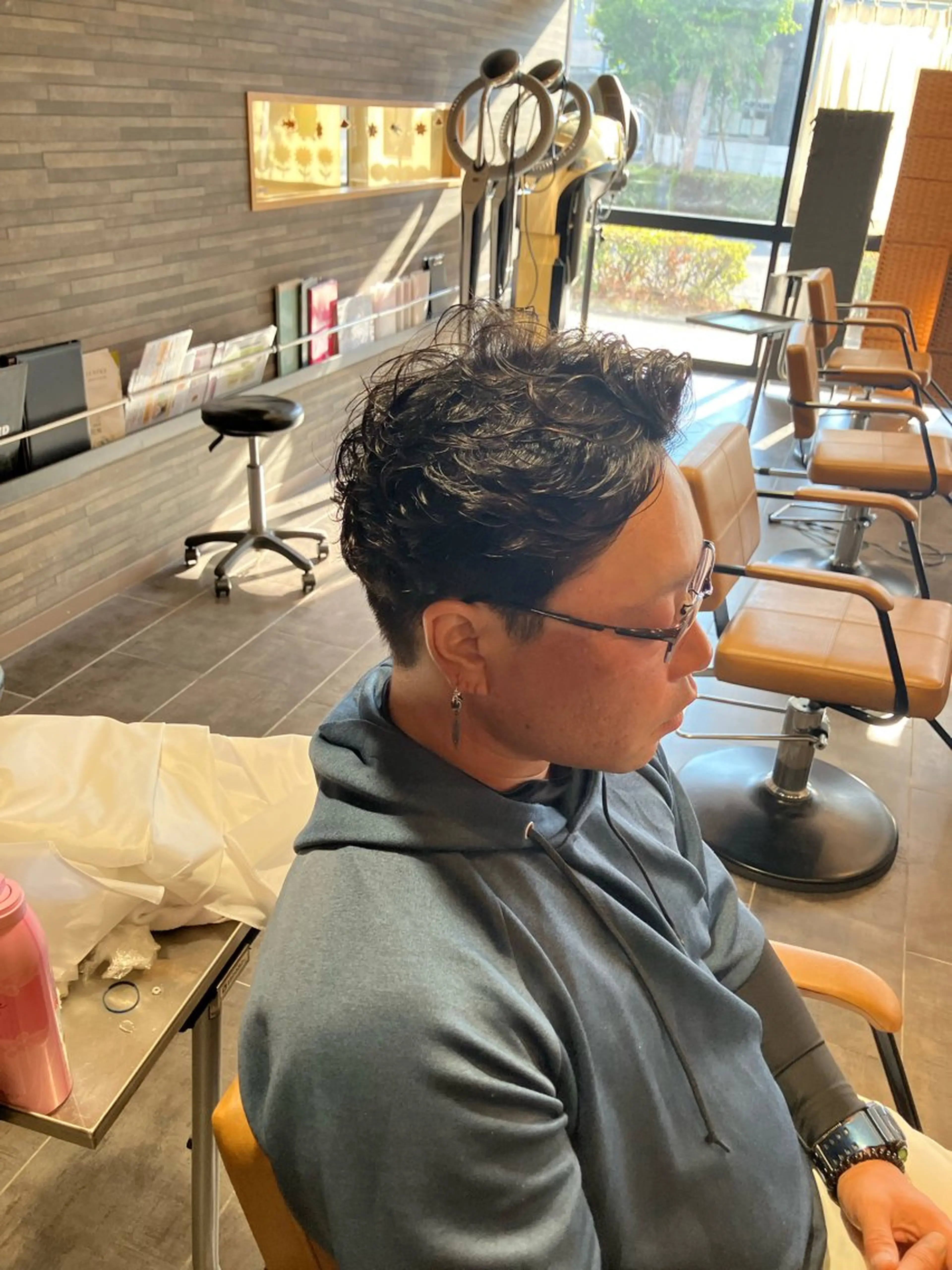 パーマ メンズ 谷口 莉々葵のヘアスタイル