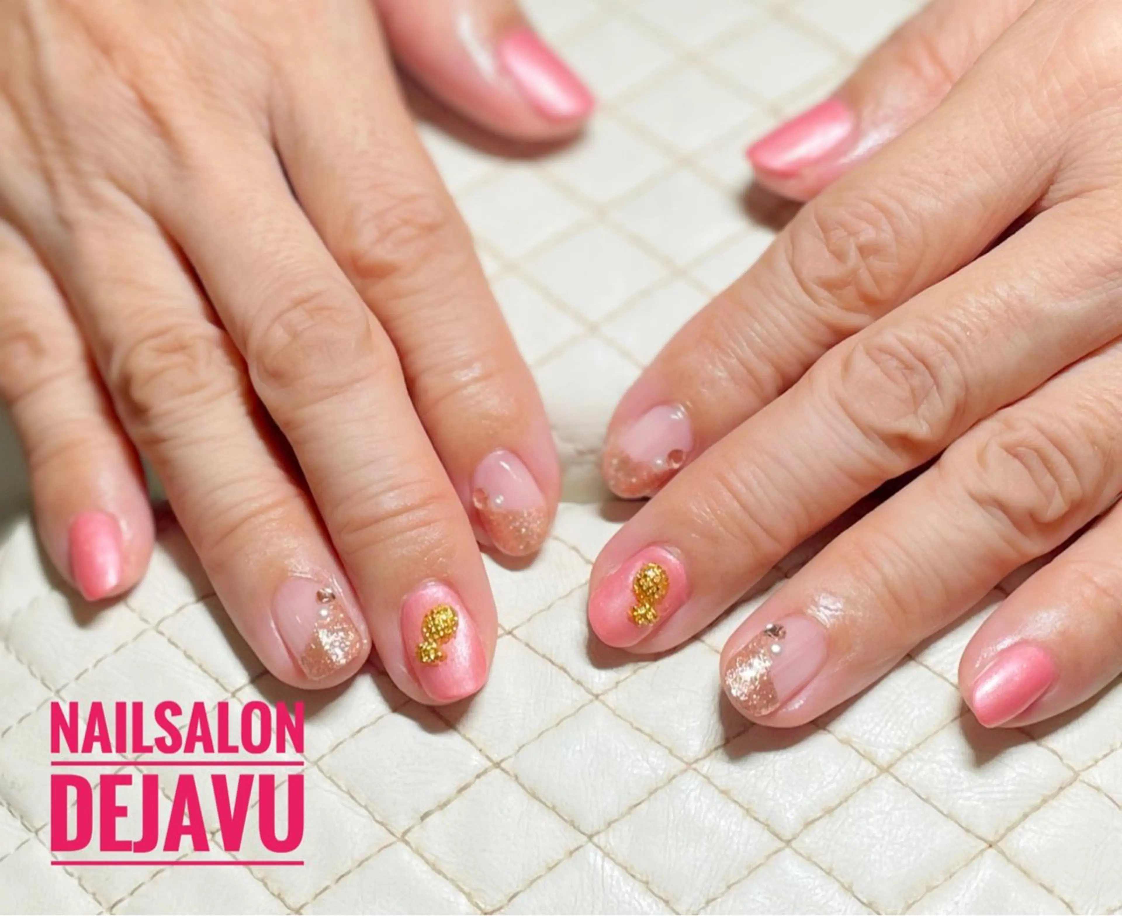 ネイル フレンチネイル ワンカラーネイル ハンドネイル Nailsalon Dejavuのネイルデザイン