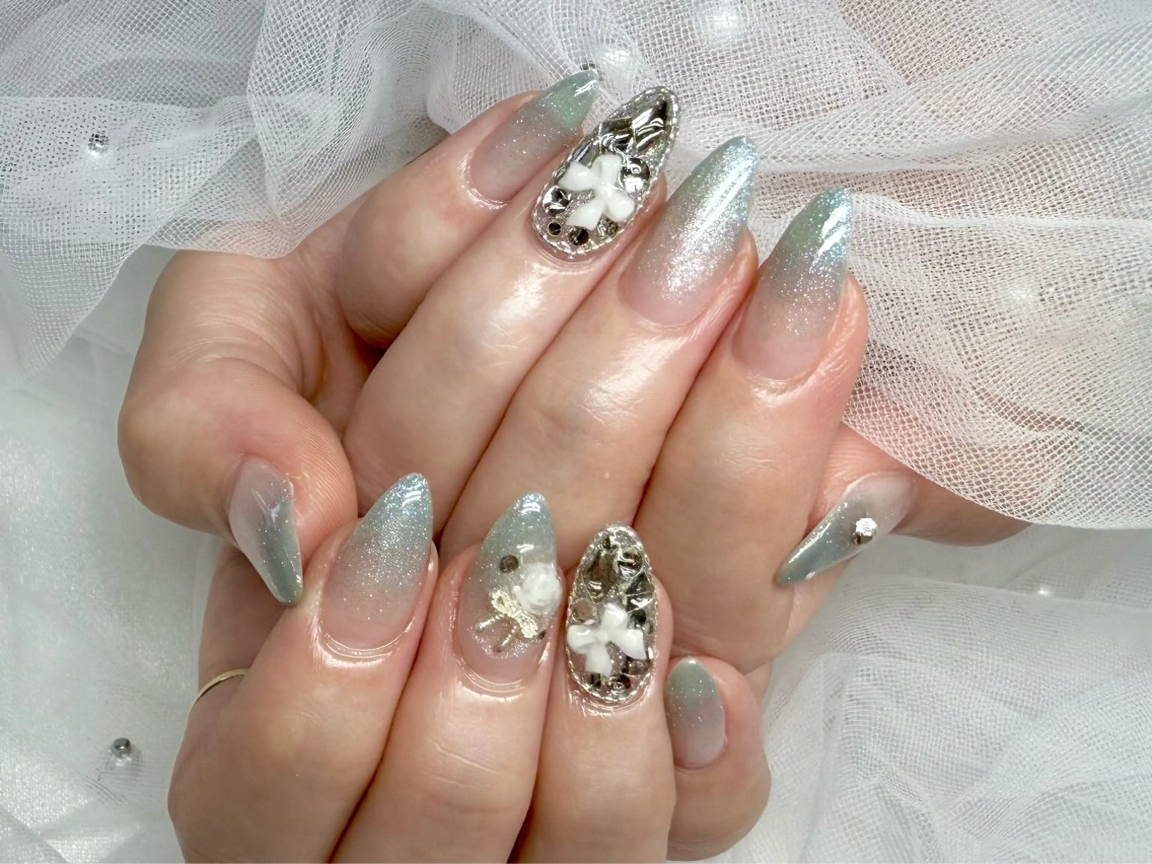 【オフ込み】ハンド💅🫧90分持ち込みアートコースの写真