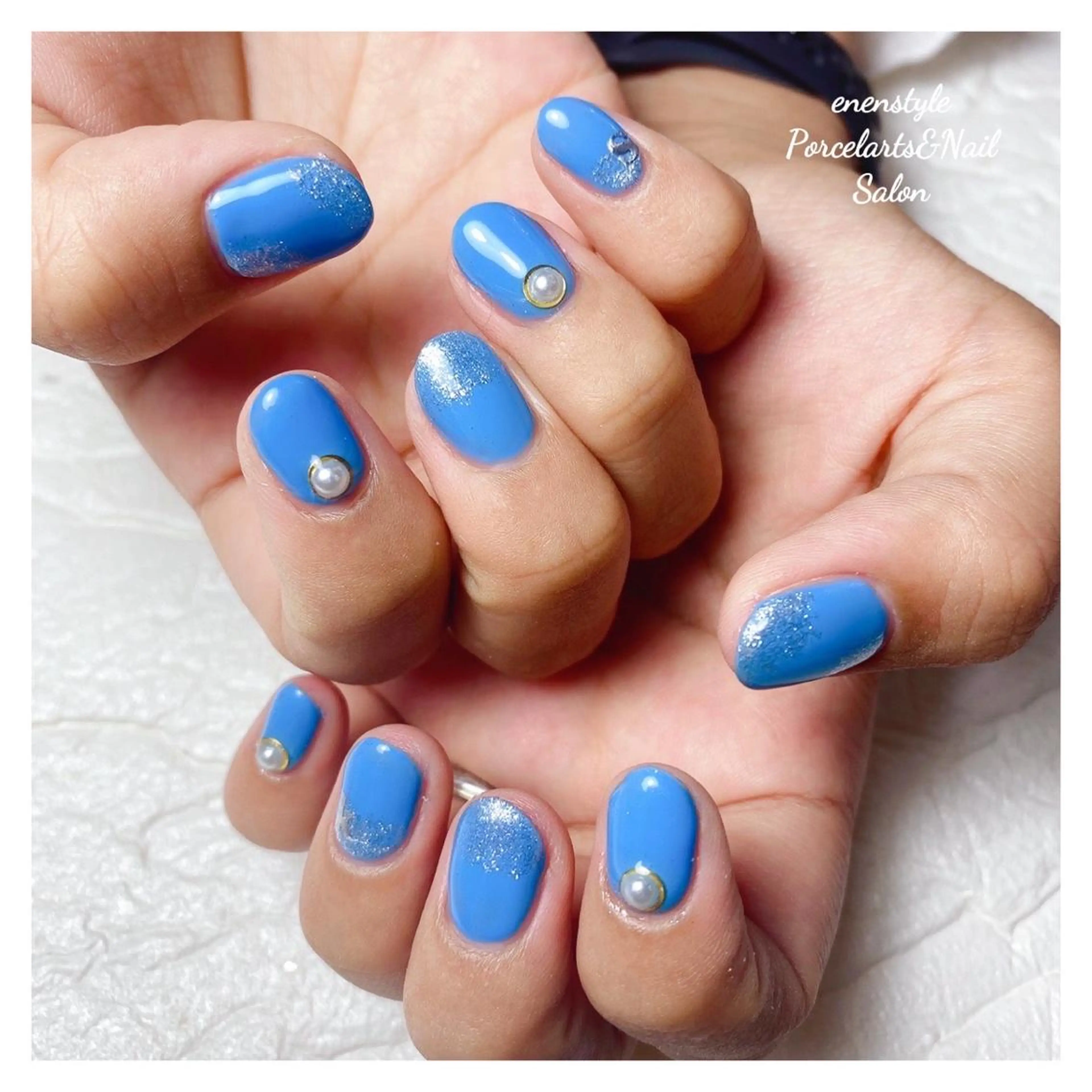 ミディアム ネイル 👑enen style👑のネイルデザイン