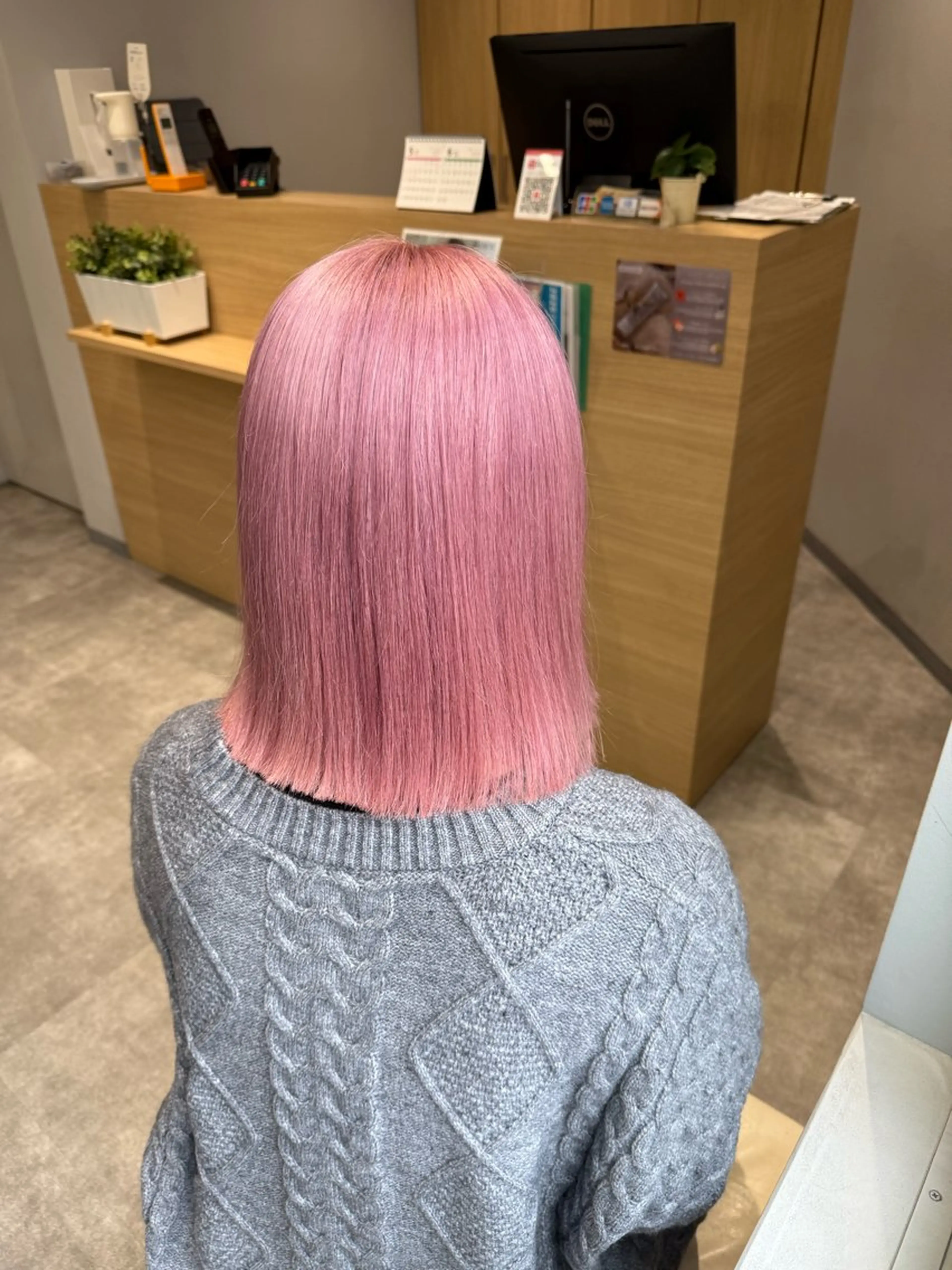 ミディアム ヘアカラー トリートメント Zina【梅田】 /田中 沙弥のヘアスタイル