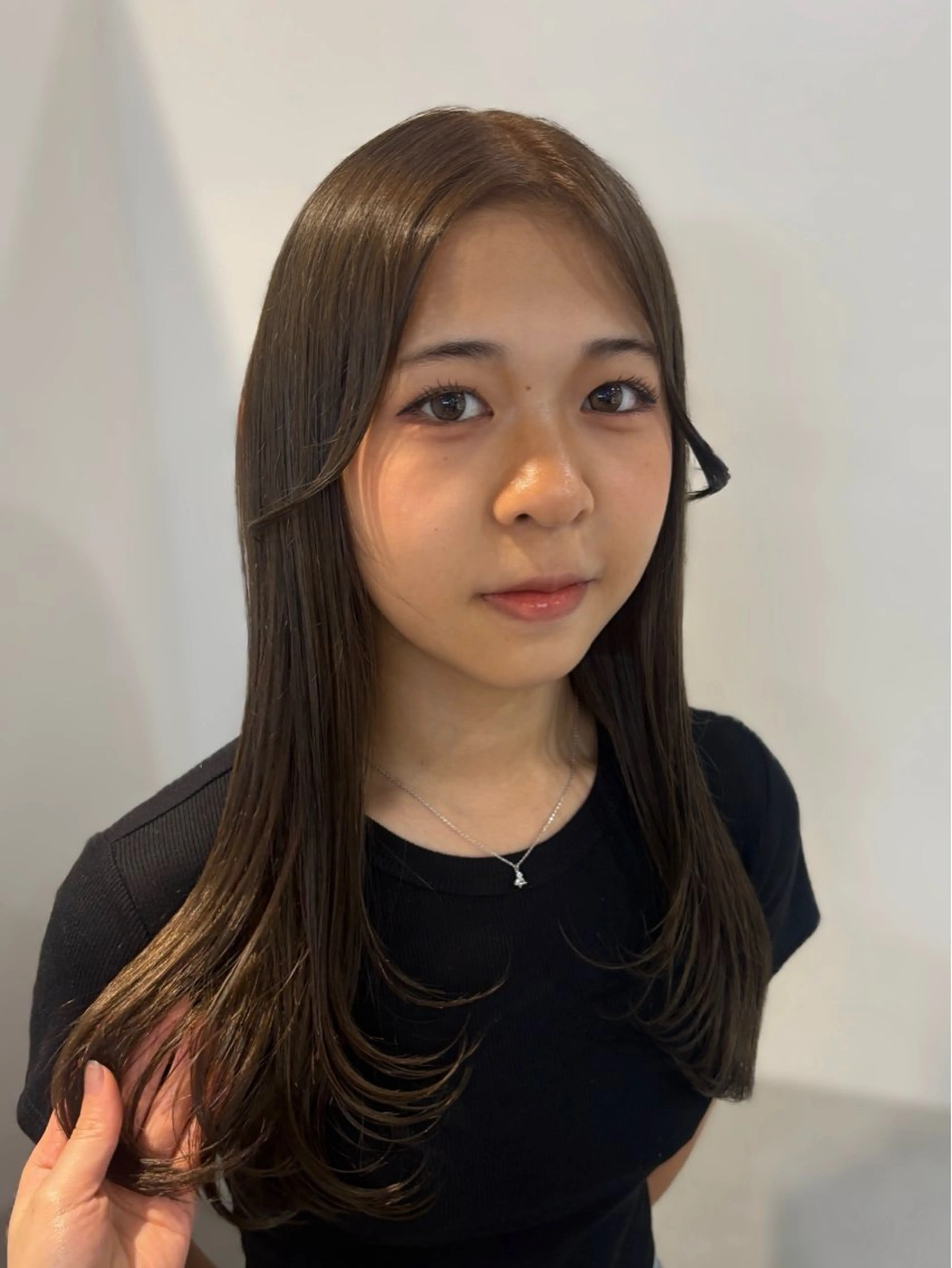 ロング カラー ベージュカラー ブリーチ ダブルカラー ヘーゼル ブリーチなしカラー ヘアカラー トリートメント 名駅/sHiHo/透 明感カラー✨🎀/のヘアスタイル