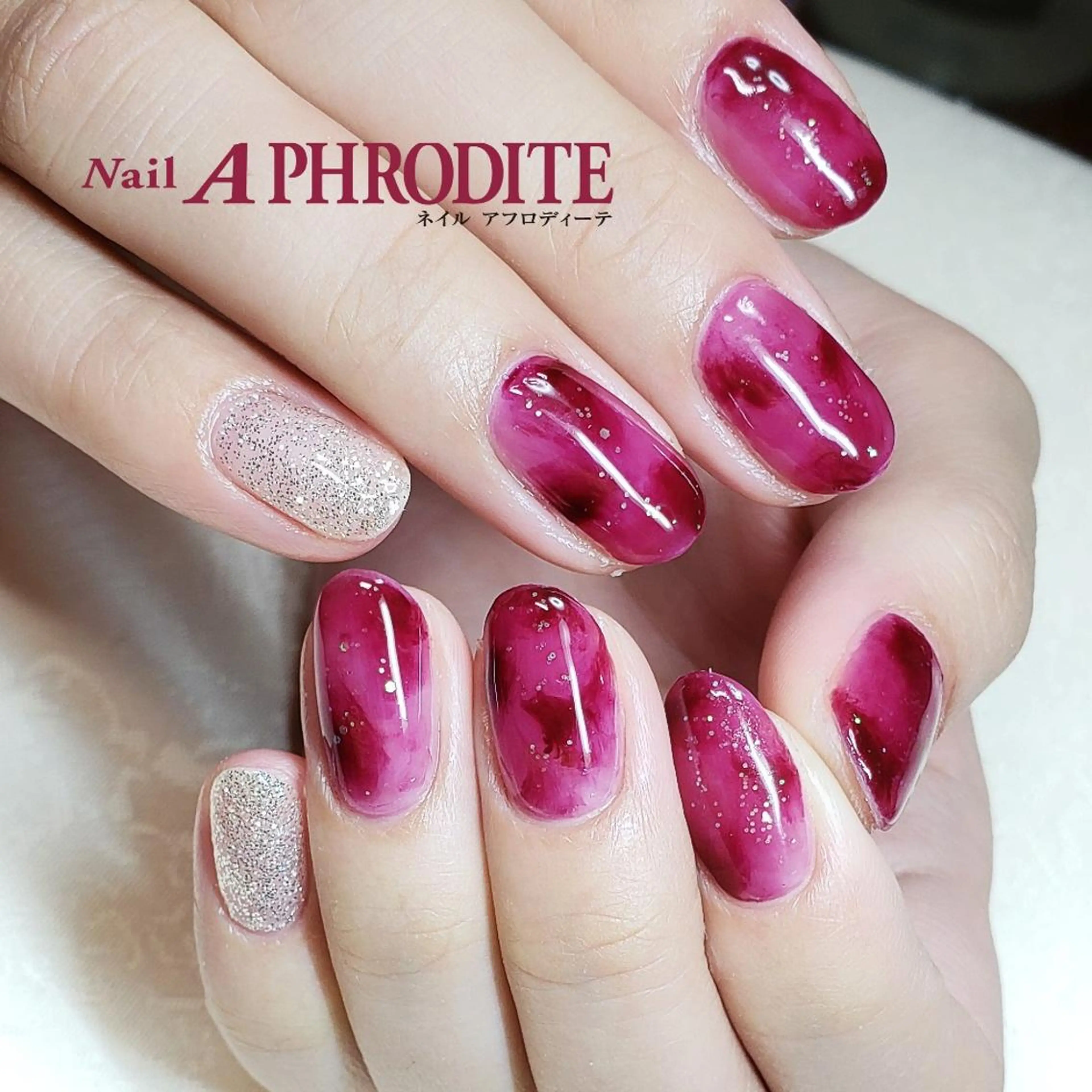 ネイル べっ甲ネイル Nail Aphroditeのネイルデザイン