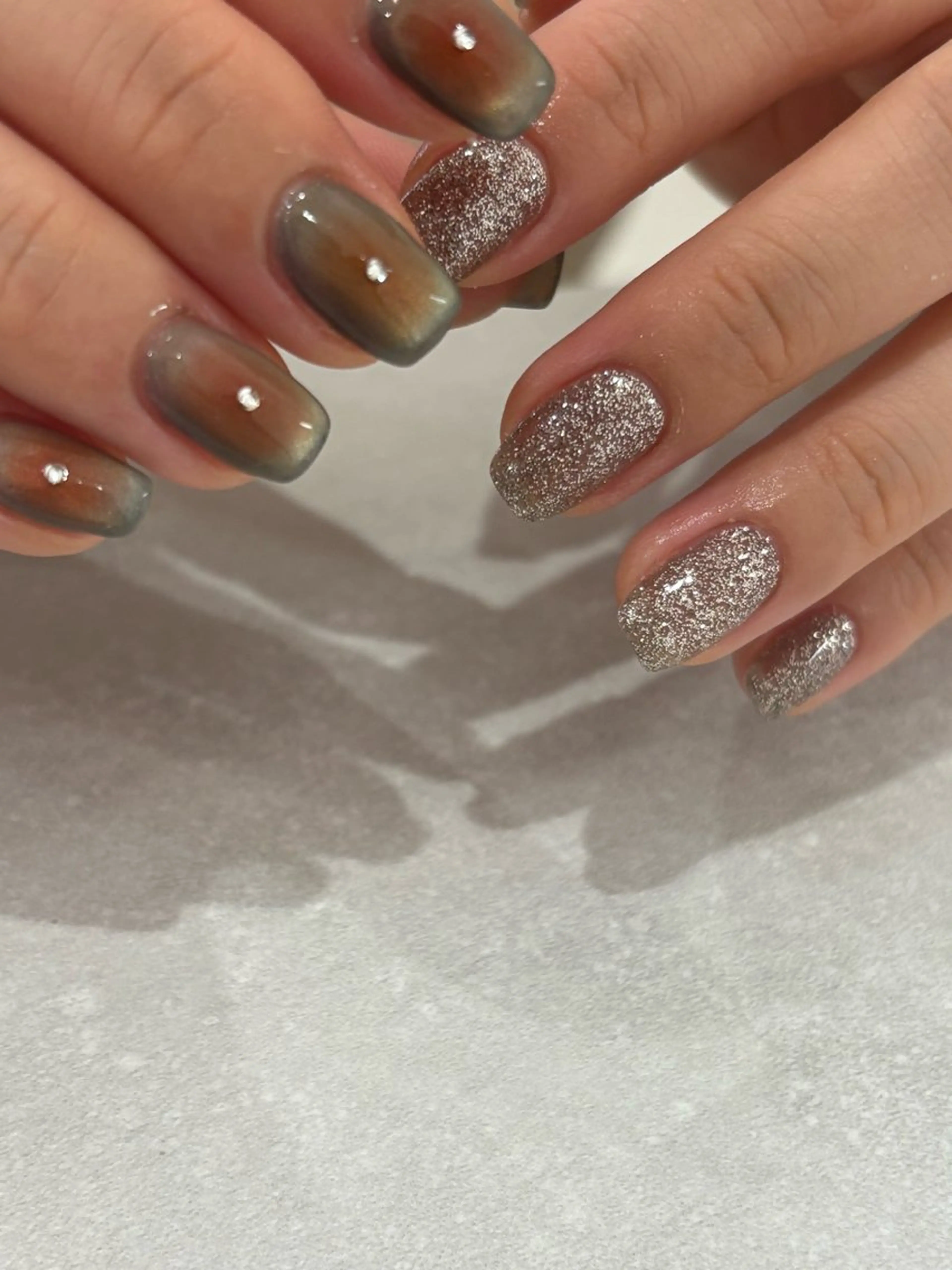 ネイル ニュアンスネイル ハンドネイル 【 Lea's 】 kaedeのネイルデザイン