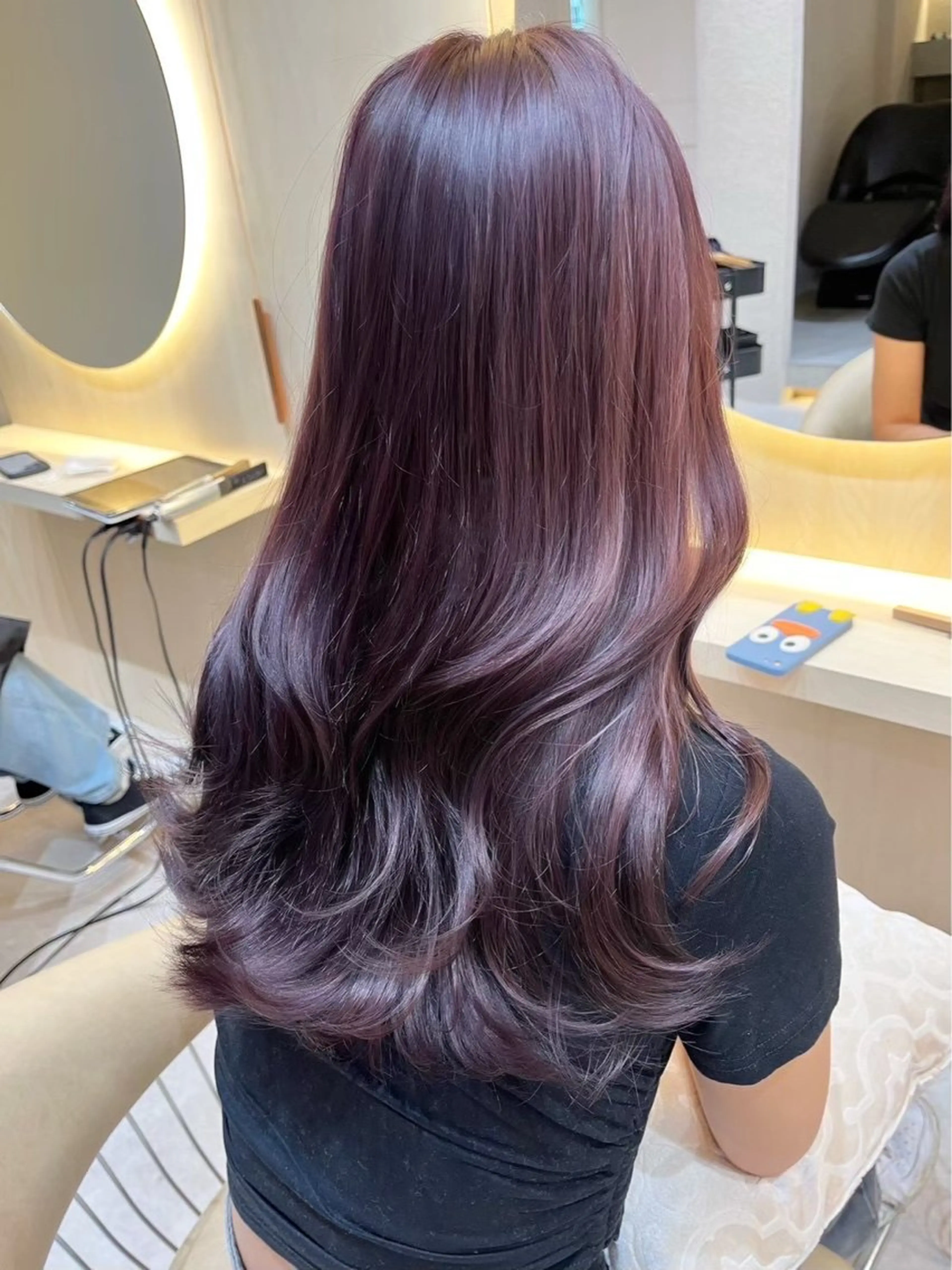 ロング カラー 京都 烏丸/ 山田薫実のヘアスタイル