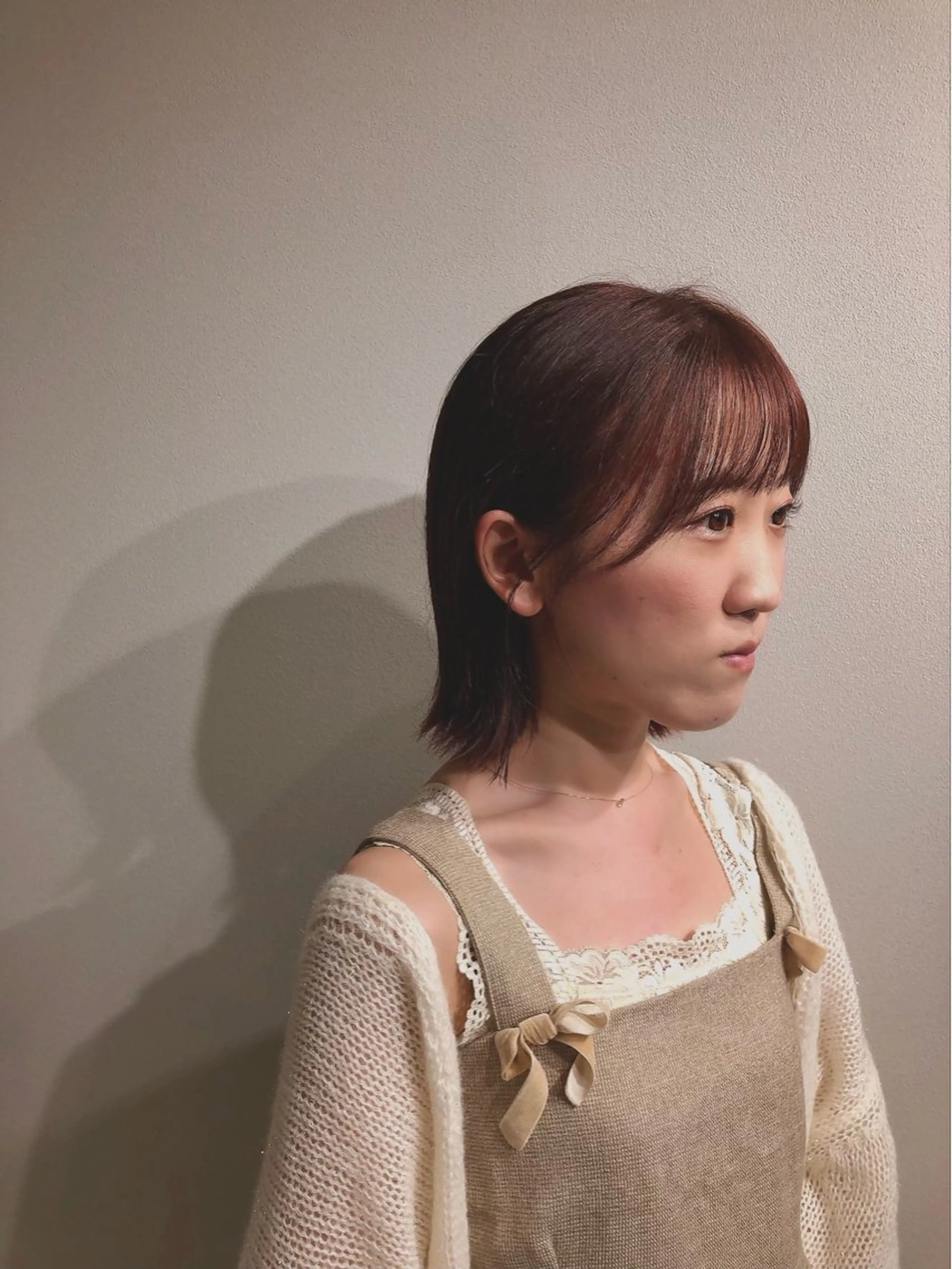 ミディアム カット ヘアカラー 縮毛矯正 トリートメント 竜太/髪質改善カラ ー/似合わせカットのヘアスタイル