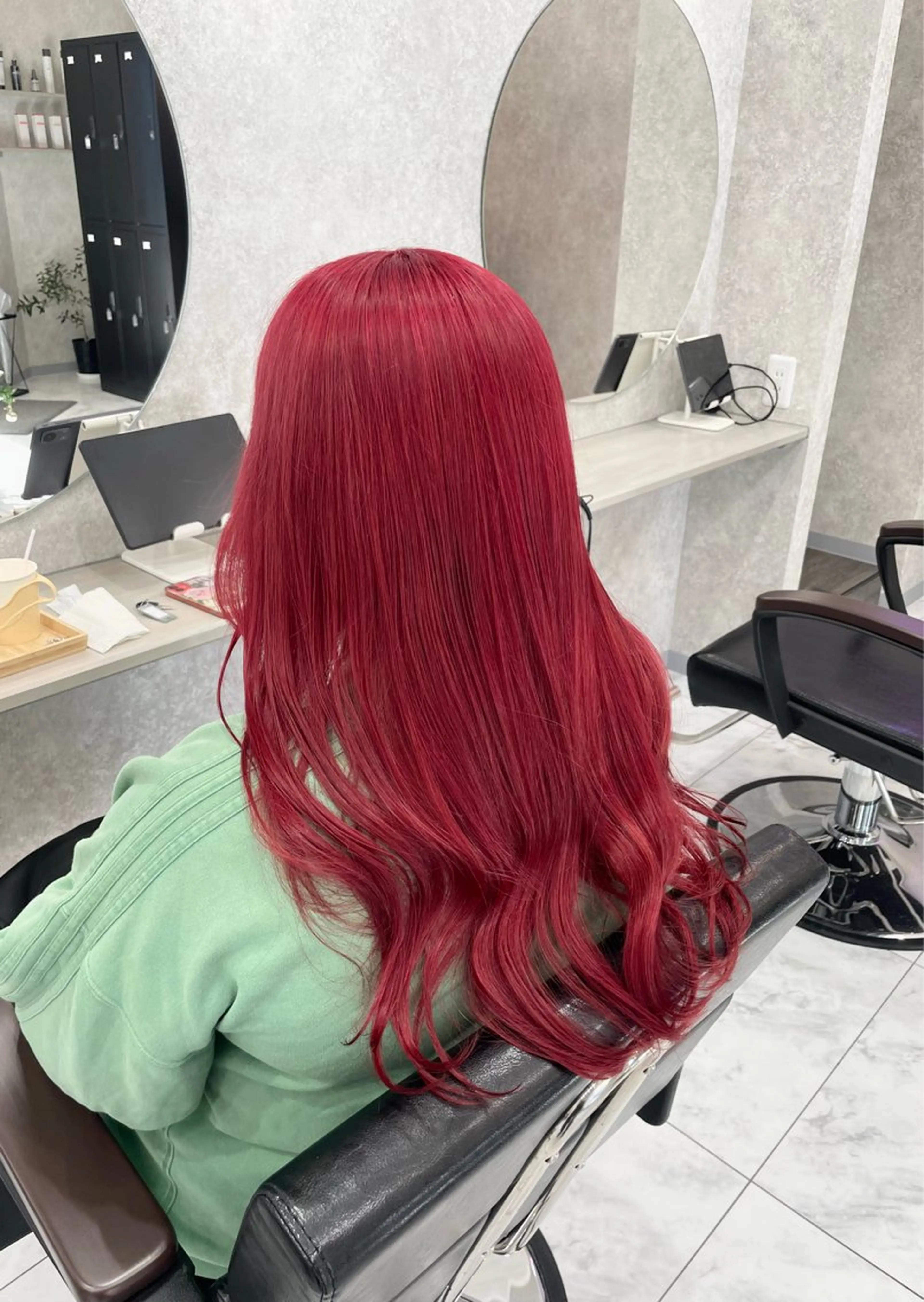 セミロング 🦋ハイトーン🦋 石山 希理🦋のヘアスタイル